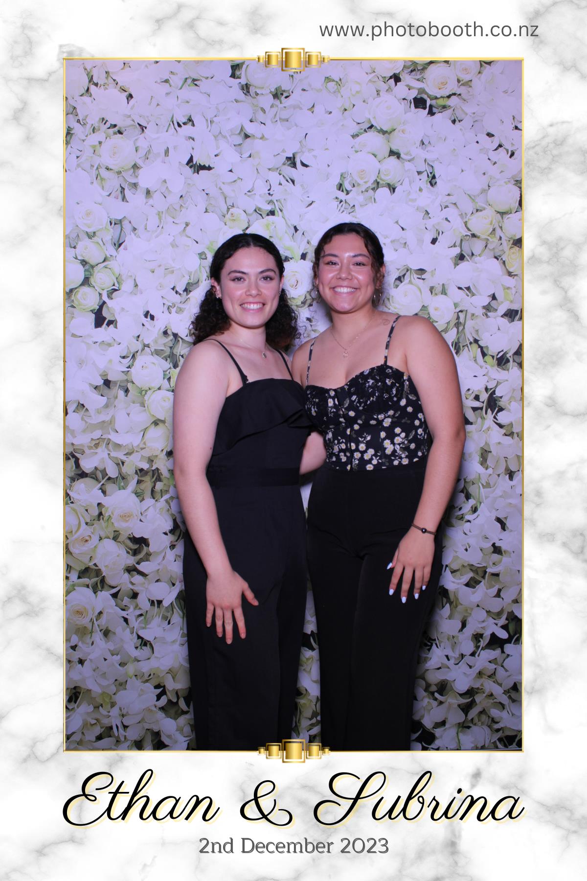 Ethan and Subrina's Wedding | View more photos from the event at gallery.photobooth.co.nz/u/SelfieCentral/Ethan-and-Subrinas-Wedding