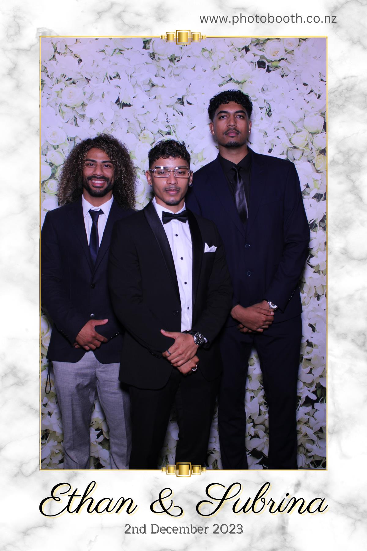 Ethan and Subrina's Wedding | View more photos from the event at gallery.photobooth.co.nz/u/SelfieCentral/Ethan-and-Subrinas-Wedding