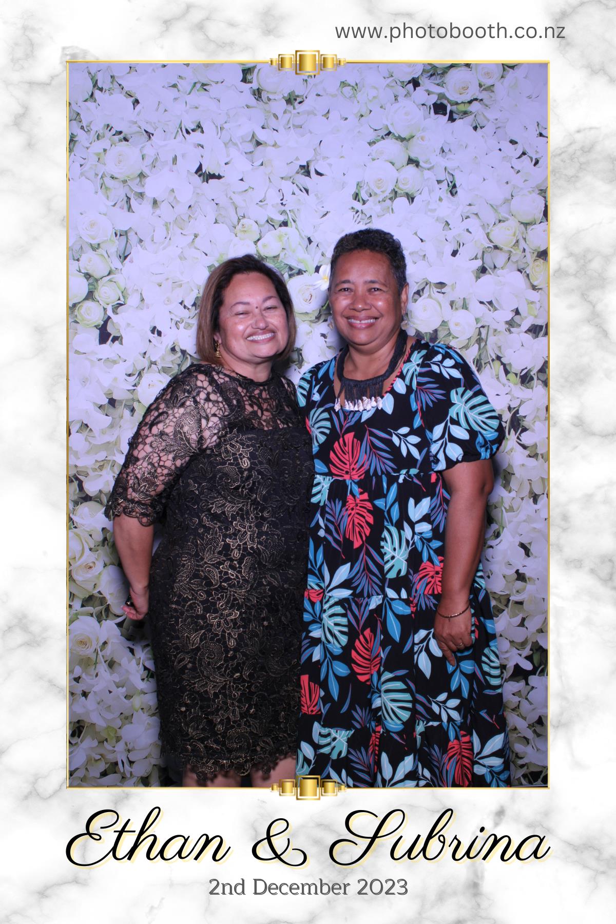 Ethan and Subrina's Wedding | View more photos from the event at gallery.photobooth.co.nz/u/SelfieCentral/Ethan-and-Subrinas-Wedding