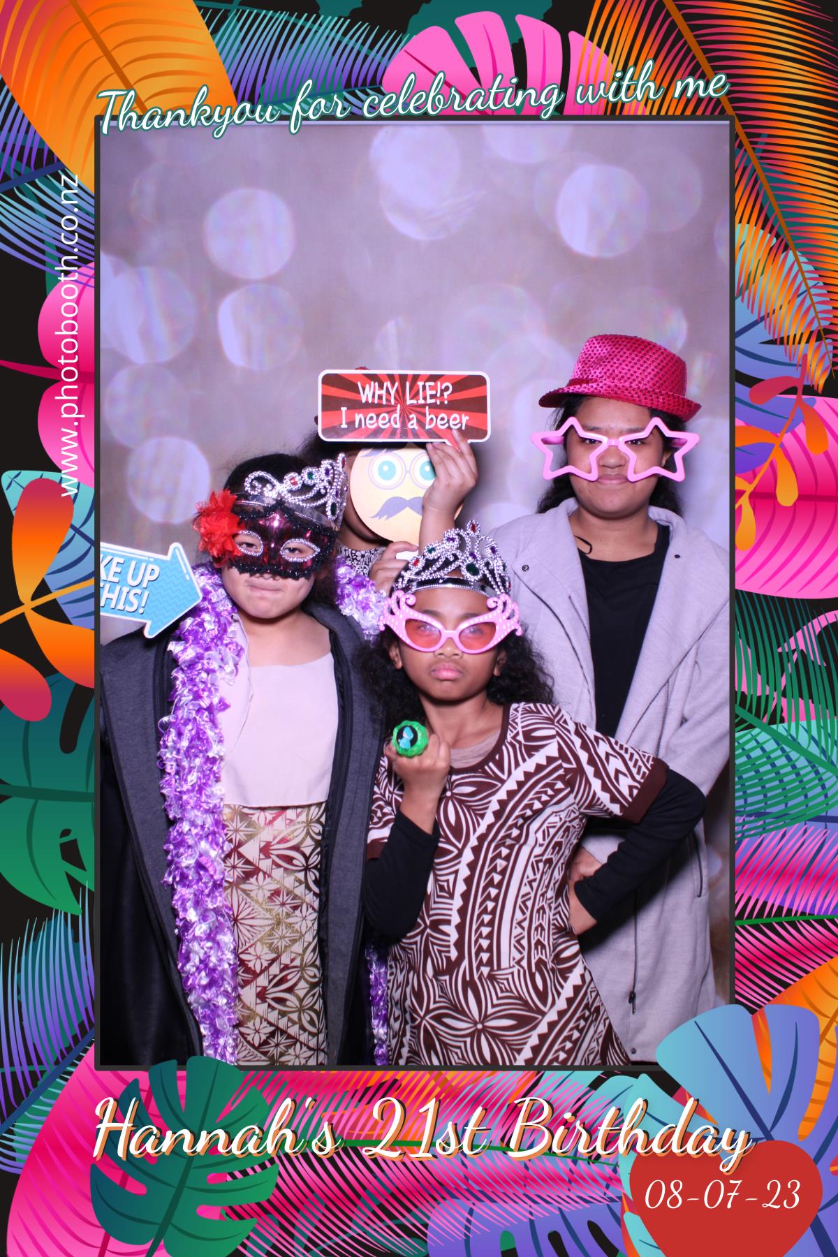 Hannah's 21st Birthday | View more photos from the event at gallery.photobooth.co.nz/u/SelfieCentral/Hannahs-21st-Birthday