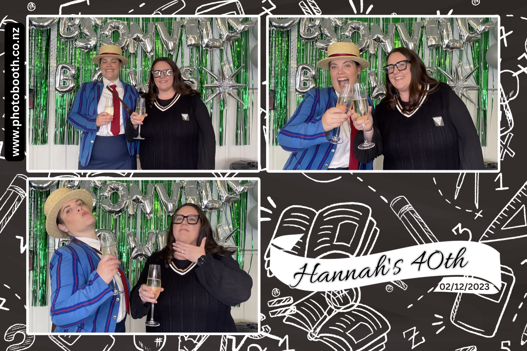 Hannah's 40th | View more photos from the event at gallery.photobooth.co.nz/u/SelfieCentral/Hannahs-40th