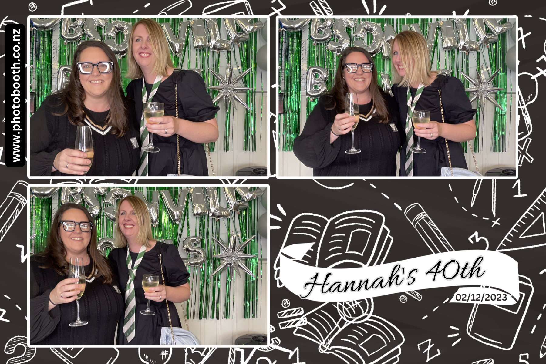 Hannah's 40th | View more photos from the event at gallery.photobooth.co.nz/u/SelfieCentral/Hannahs-40th