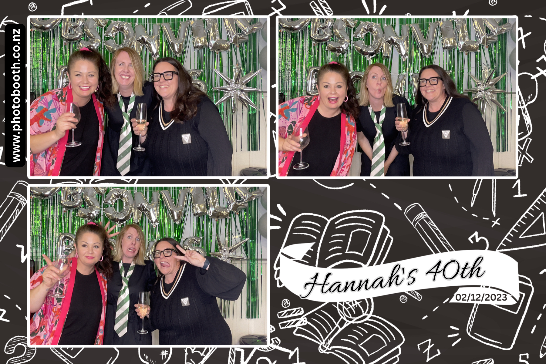 Hannah's 40th | View more photos from the event at gallery.photobooth.co.nz/u/SelfieCentral/Hannahs-40th
