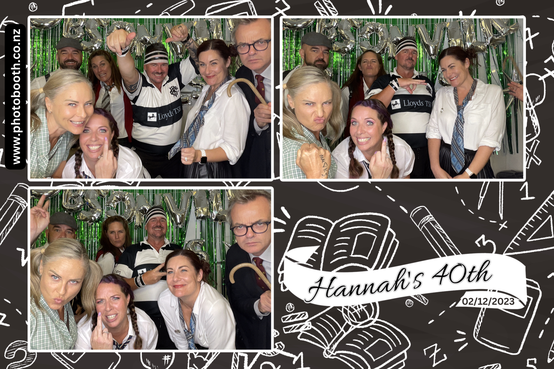 Hannah's 40th | View more photos from the event at gallery.photobooth.co.nz/u/SelfieCentral/Hannahs-40th
