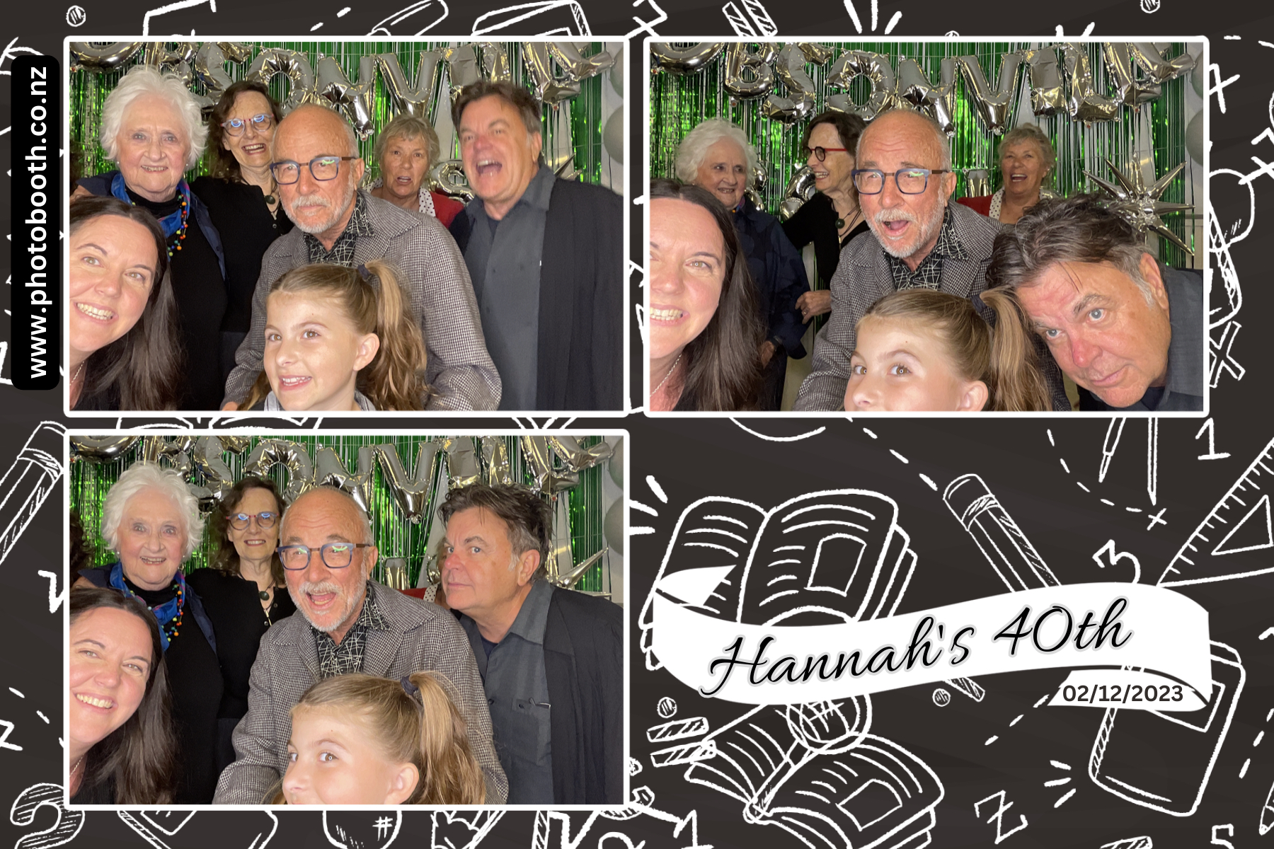 Hannah's 40th | View more photos from the event at gallery.photobooth.co.nz/u/SelfieCentral/Hannahs-40th