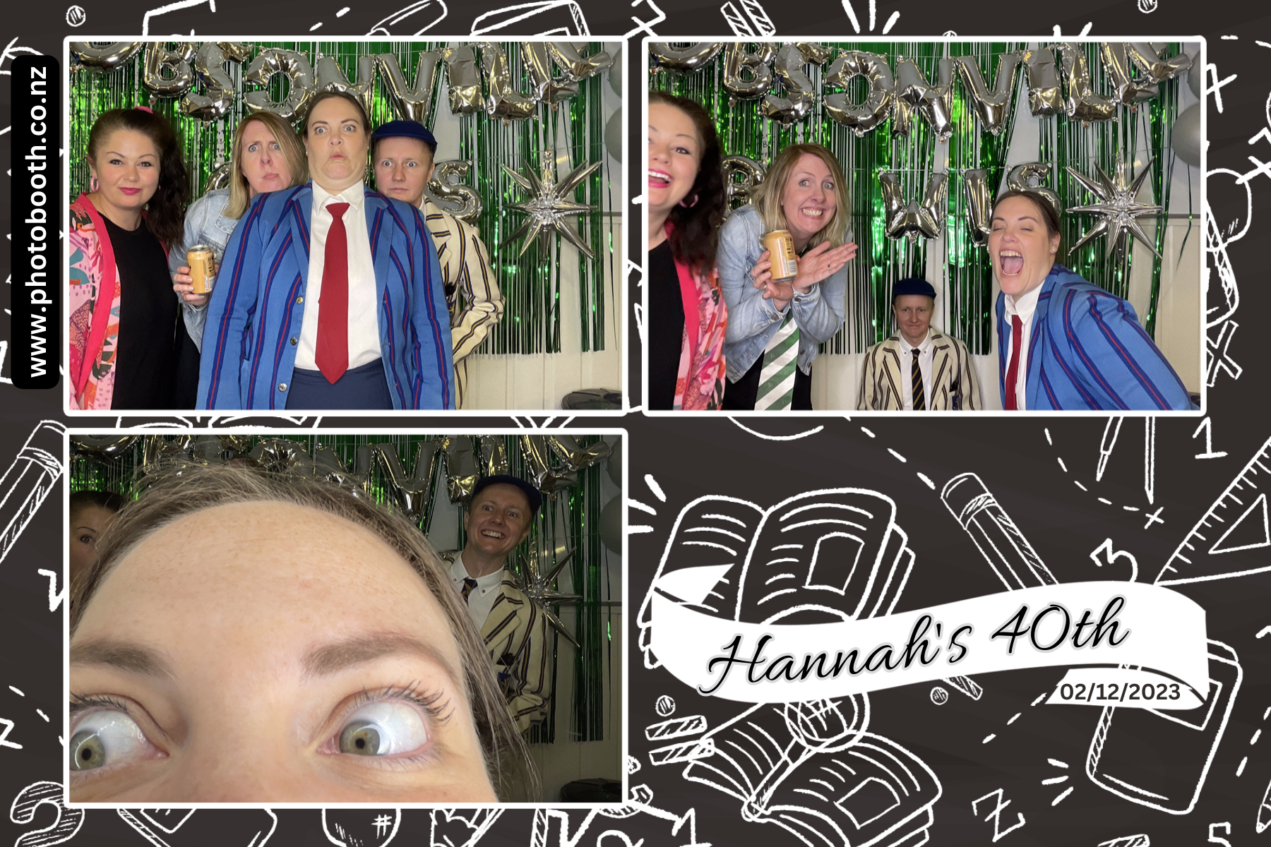 Hannah's 40th | View more photos from the event at gallery.photobooth.co.nz/u/SelfieCentral/Hannahs-40th