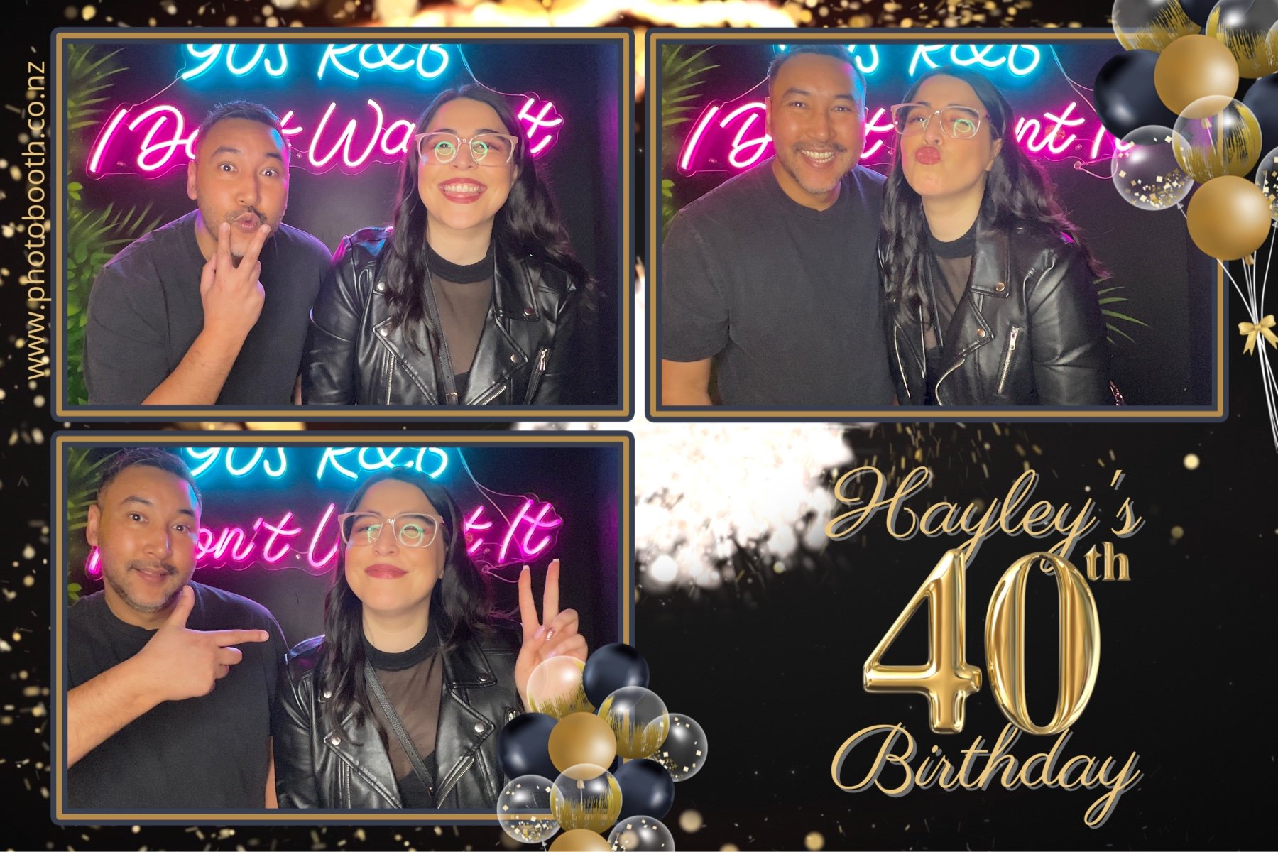 Hayley's 40th | View more photos from the event at gallery.photobooth.co.nz/u/SelfieCentral/Hayleys-40th