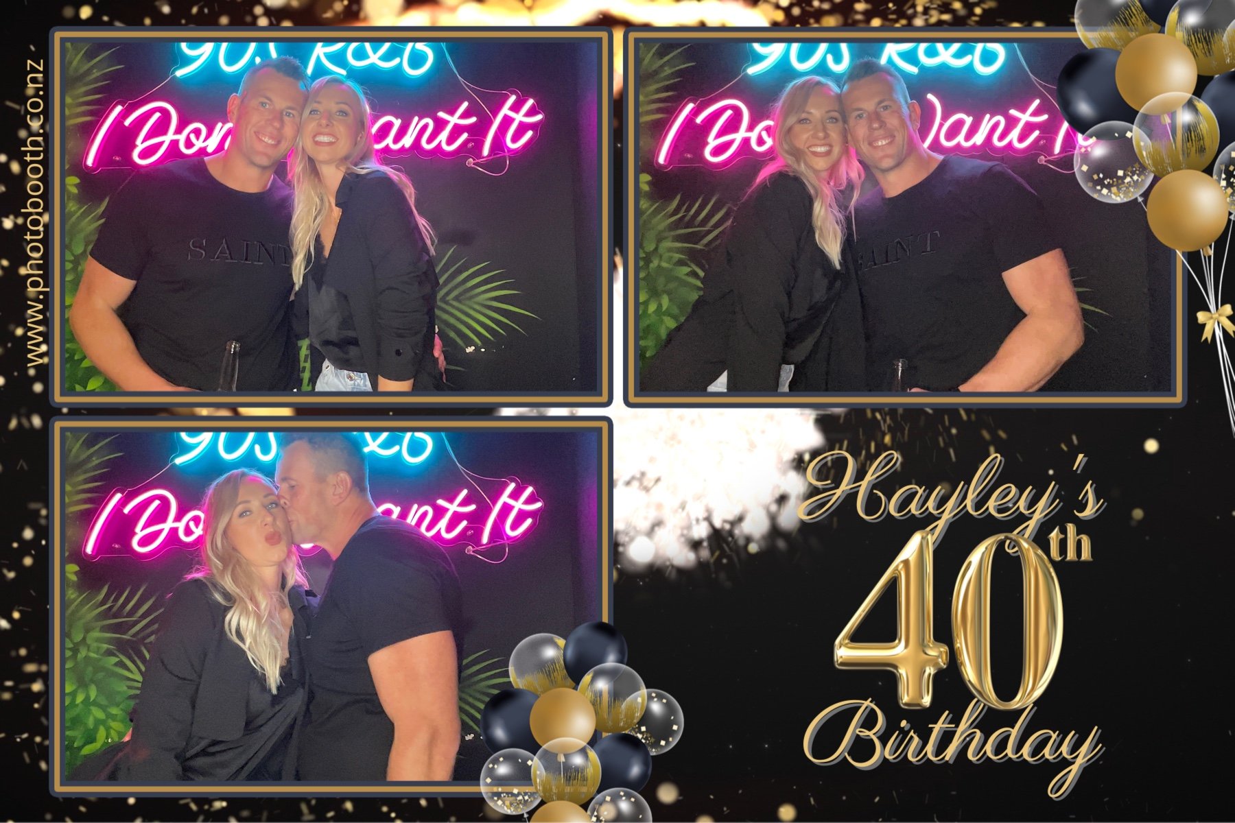 Hayley's 40th | View more photos from the event at gallery.photobooth.co.nz/u/SelfieCentral/Hayleys-40th