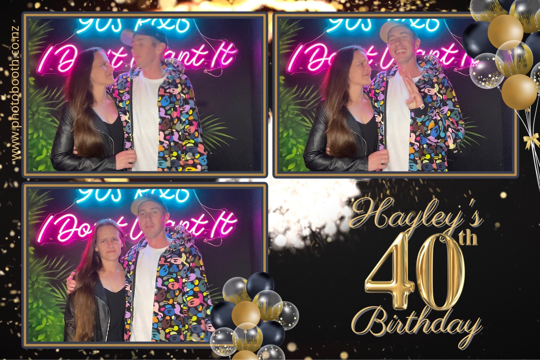 Hayley's 40th | View more photos from the event at gallery.photobooth.co.nz/u/SelfieCentral/Hayleys-40th