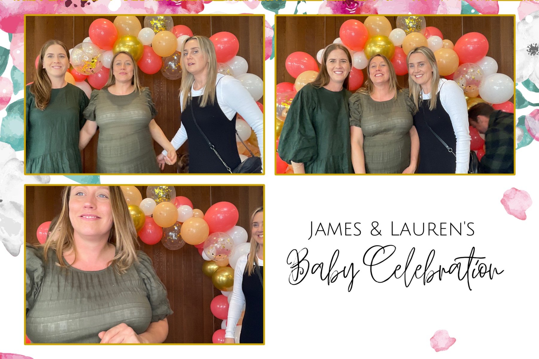 James and Lauren's Baby Celebration | View more photos from the event at gallery.photobooth.co.nz/u/SelfieCentral/James-and-Laurens-Baby-Celebration