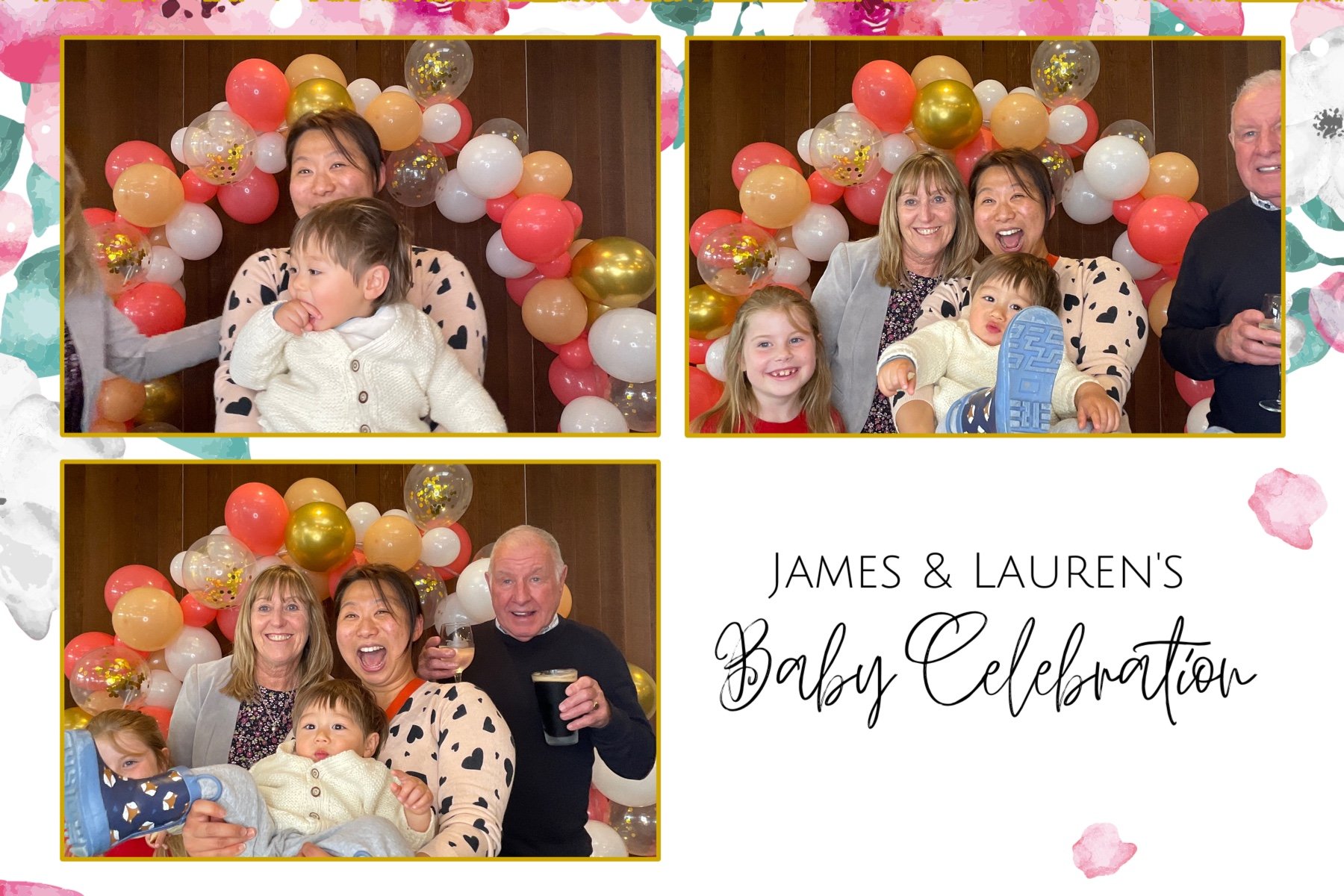 James and Lauren's Baby Celebration | View more photos from the event at gallery.photobooth.co.nz/u/SelfieCentral/James-and-Laurens-Baby-Celebration