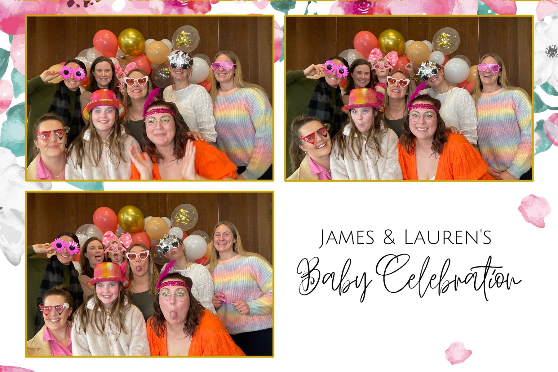 James and Lauren's Baby Celebration | View more photos from the event at gallery.photobooth.co.nz/u/SelfieCentral/James-and-Laurens-Baby-Celebration