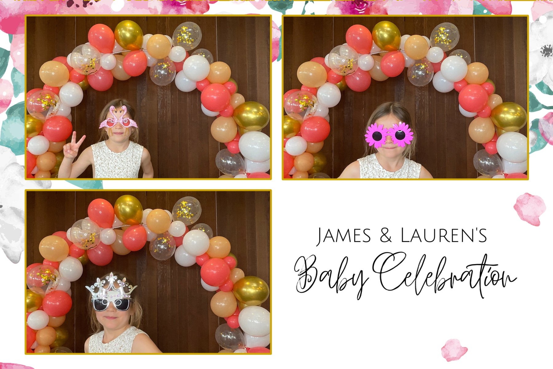 James and Lauren's Baby Celebration | View more photos from the event at gallery.photobooth.co.nz/u/SelfieCentral/James-and-Laurens-Baby-Celebration