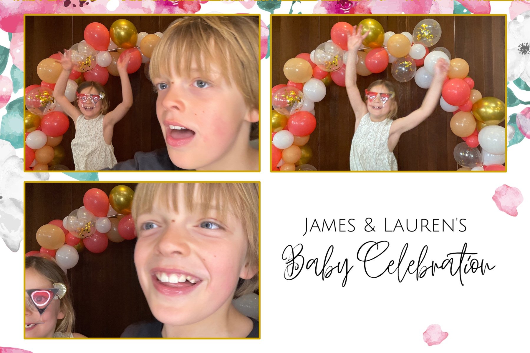 James and Lauren's Baby Celebration | View more photos from the event at gallery.photobooth.co.nz/u/SelfieCentral/James-and-Laurens-Baby-Celebration