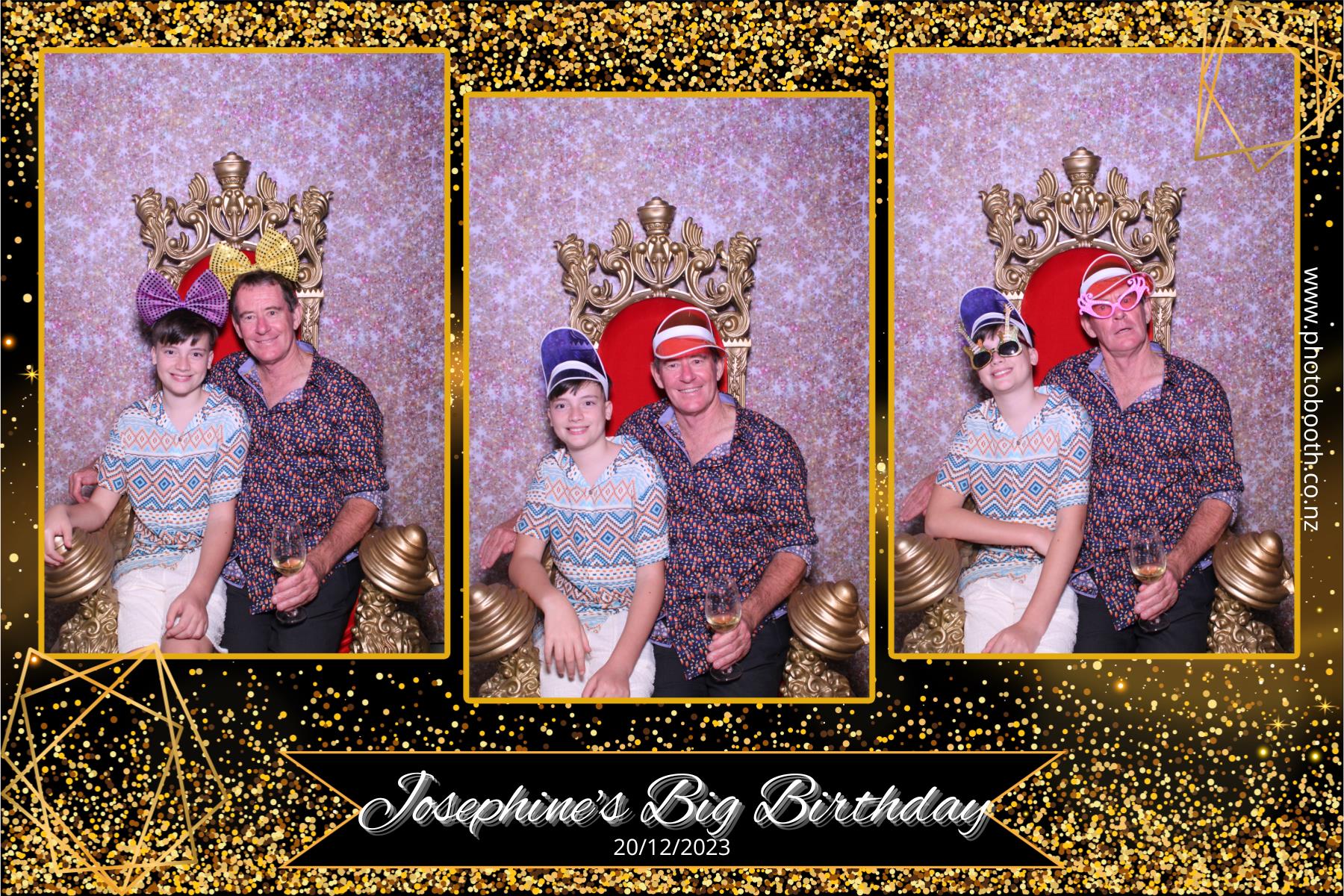 Josephine's Big Birthday | View more photos from the event at gallery.photobooth.co.nz/u/SelfieCentral/Josephines-Big-Birthday