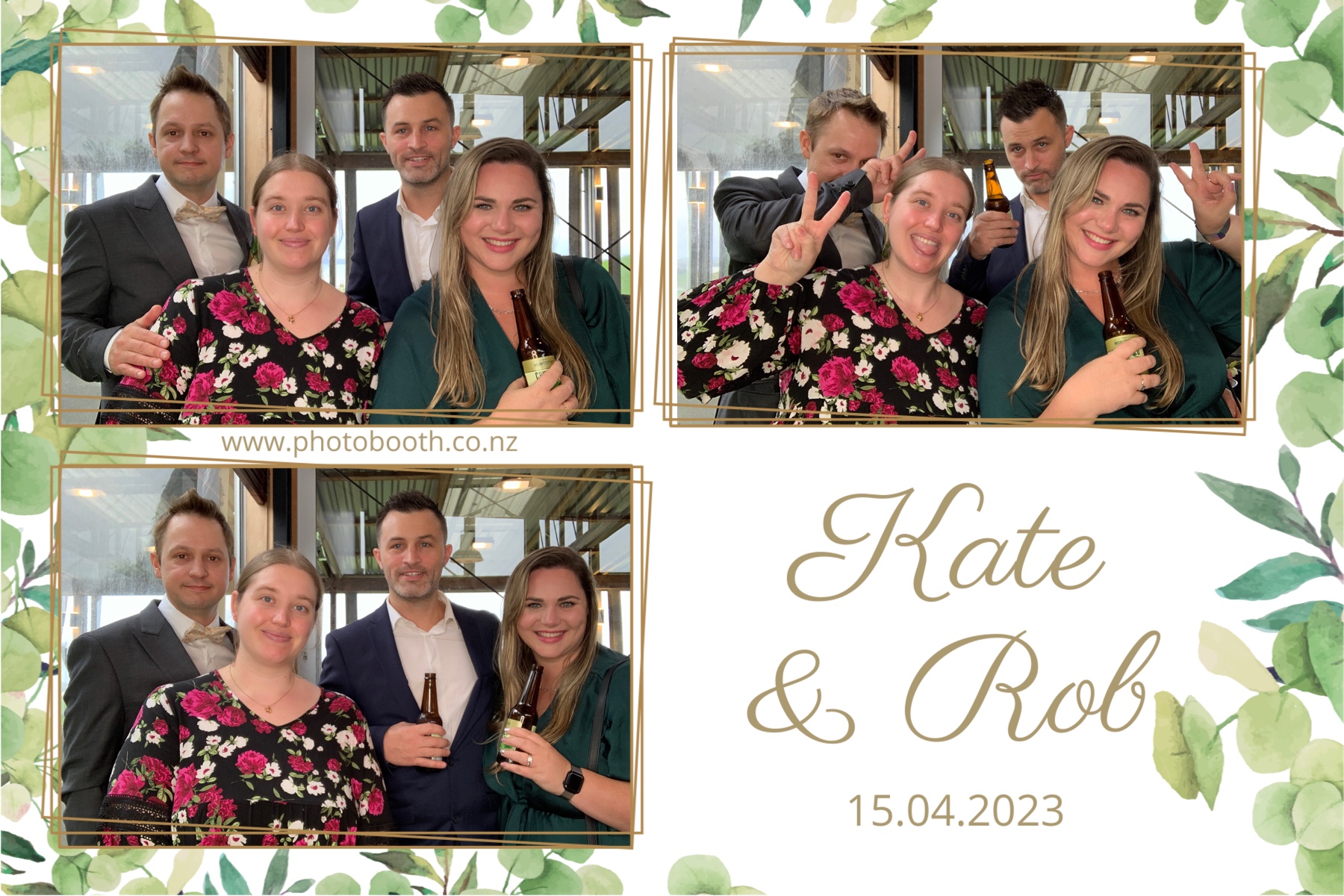 Kate and Rob's Wedding | View more photos from the event at gallery.photobooth.co.nz/u/SelfieCentral/Kate-and-Robs-Wedding