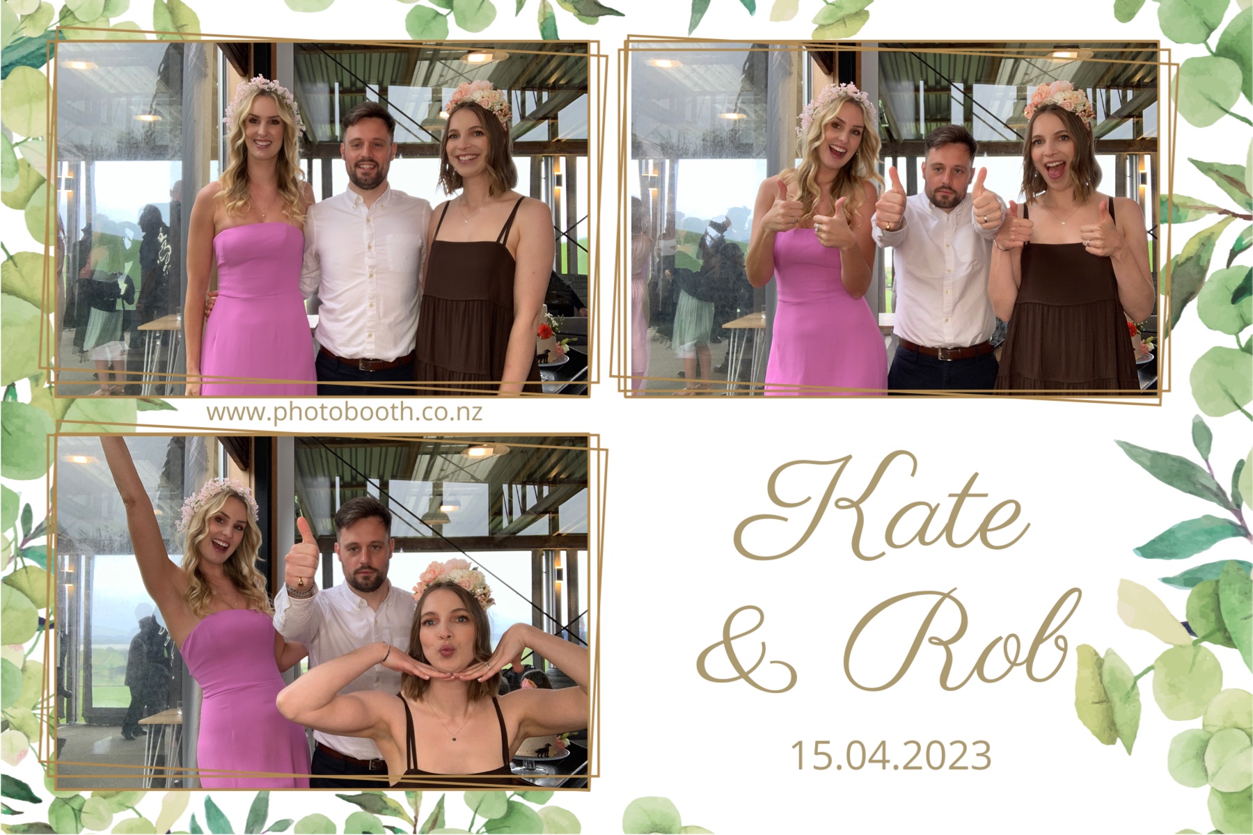 Kate and Rob's Wedding | View more photos from the event at gallery.photobooth.co.nz/u/SelfieCentral/Kate-and-Robs-Wedding