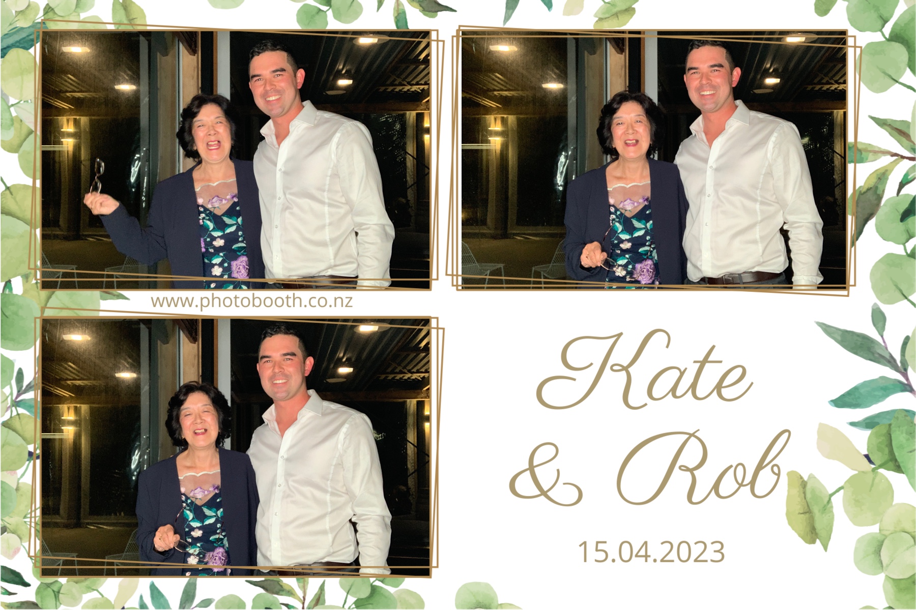 Kate and Rob's Wedding | View more photos from the event at gallery.photobooth.co.nz/u/SelfieCentral/Kate-and-Robs-Wedding