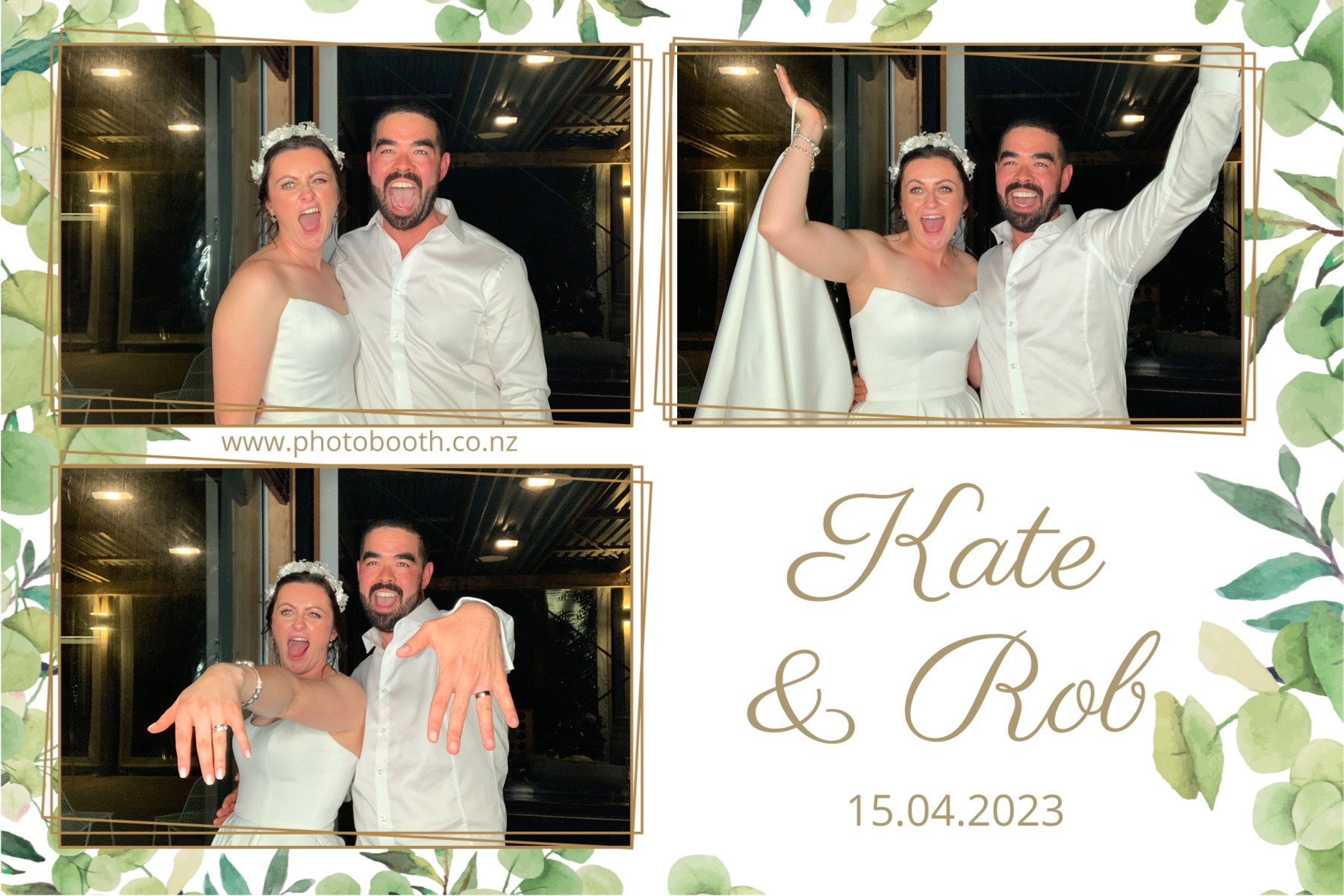 Kate and Rob's Wedding | View more photos from the event at gallery.photobooth.co.nz/u/SelfieCentral/Kate-and-Robs-Wedding