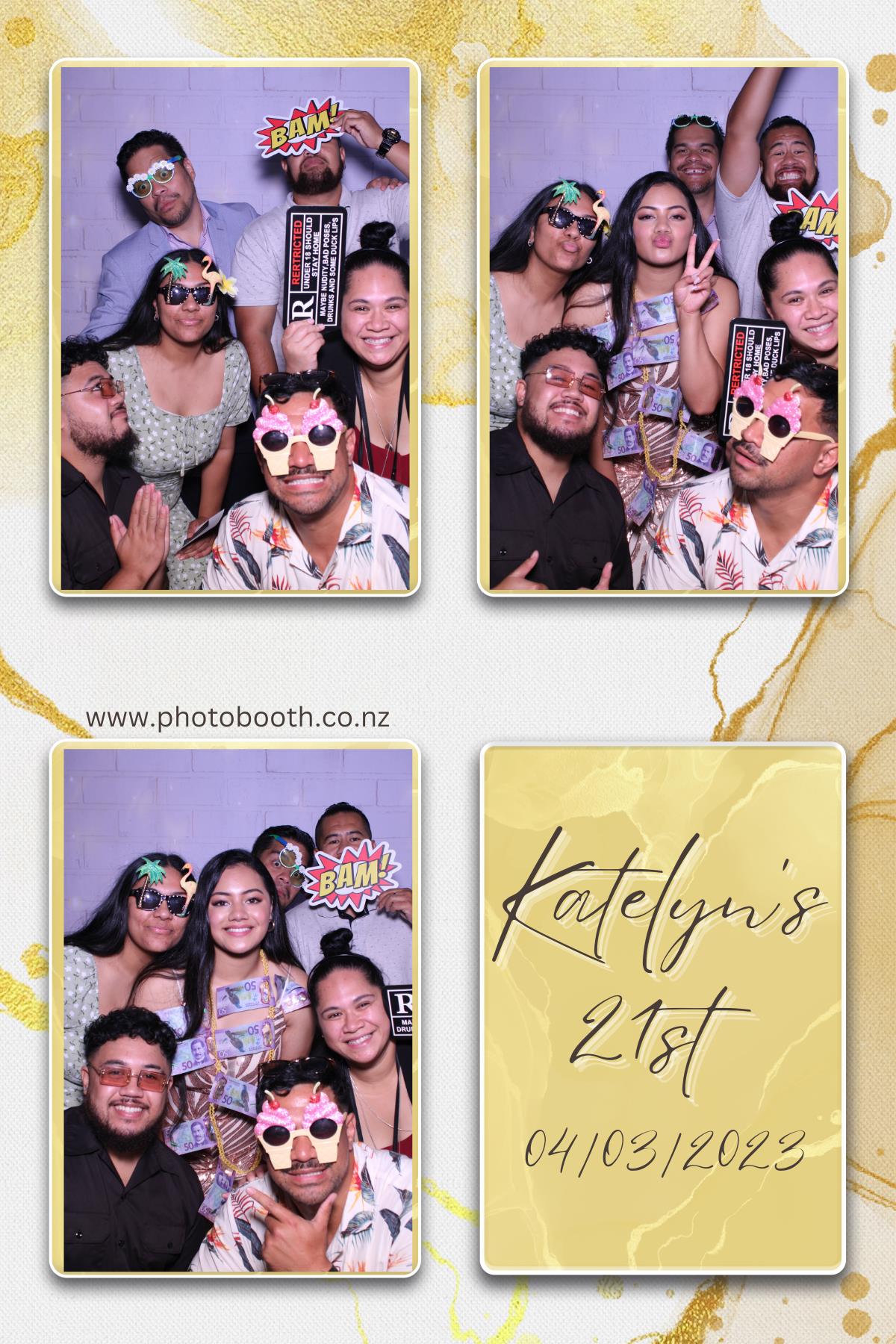 Katelyn's 21st | View more photos from the event at gallery.photobooth.co.nz/u/SelfieCentral/Katelyns-21st