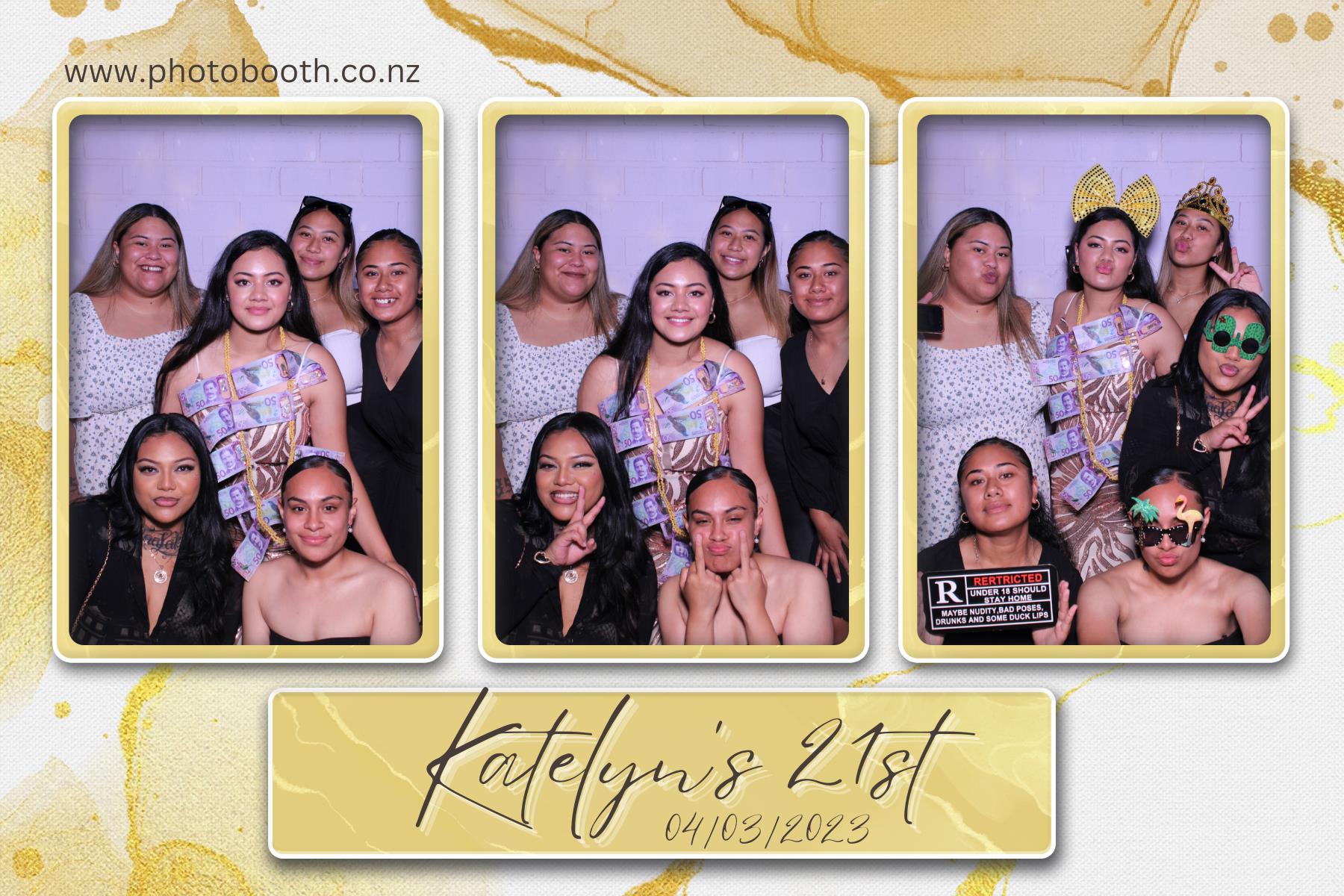 Katelyn's 21st | View more photos from the event at gallery.photobooth.co.nz/u/SelfieCentral/Katelyns-21st