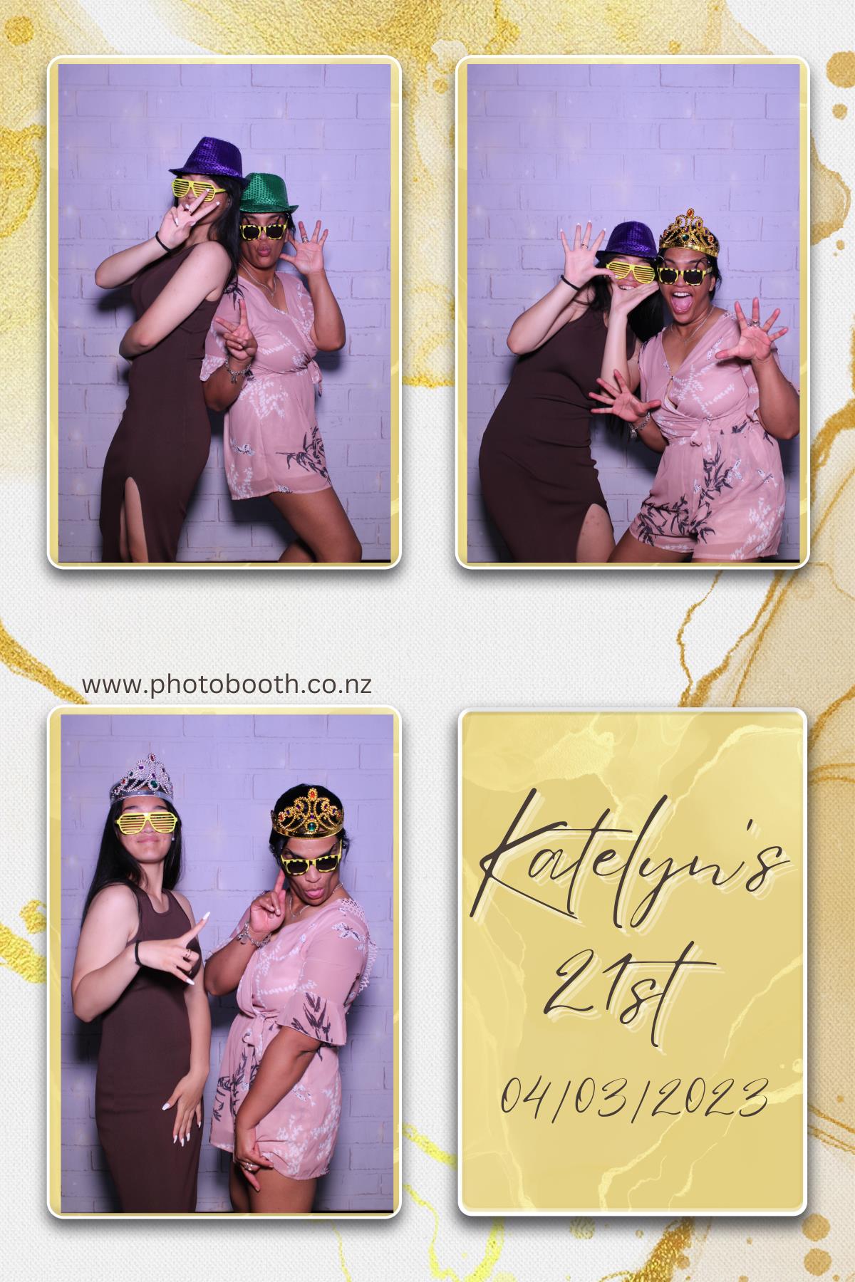 Katelyn's 21st | View more photos from the event at gallery.photobooth.co.nz/u/SelfieCentral/Katelyns-21st