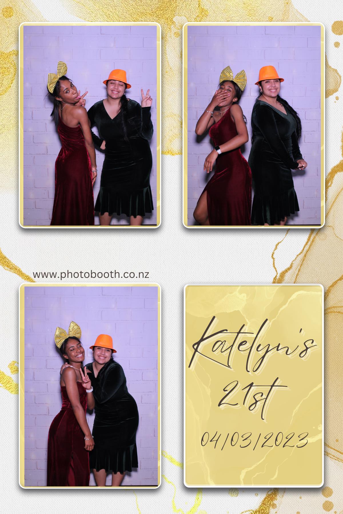 Katelyn's 21st | View more photos from the event at gallery.photobooth.co.nz/u/SelfieCentral/Katelyns-21st