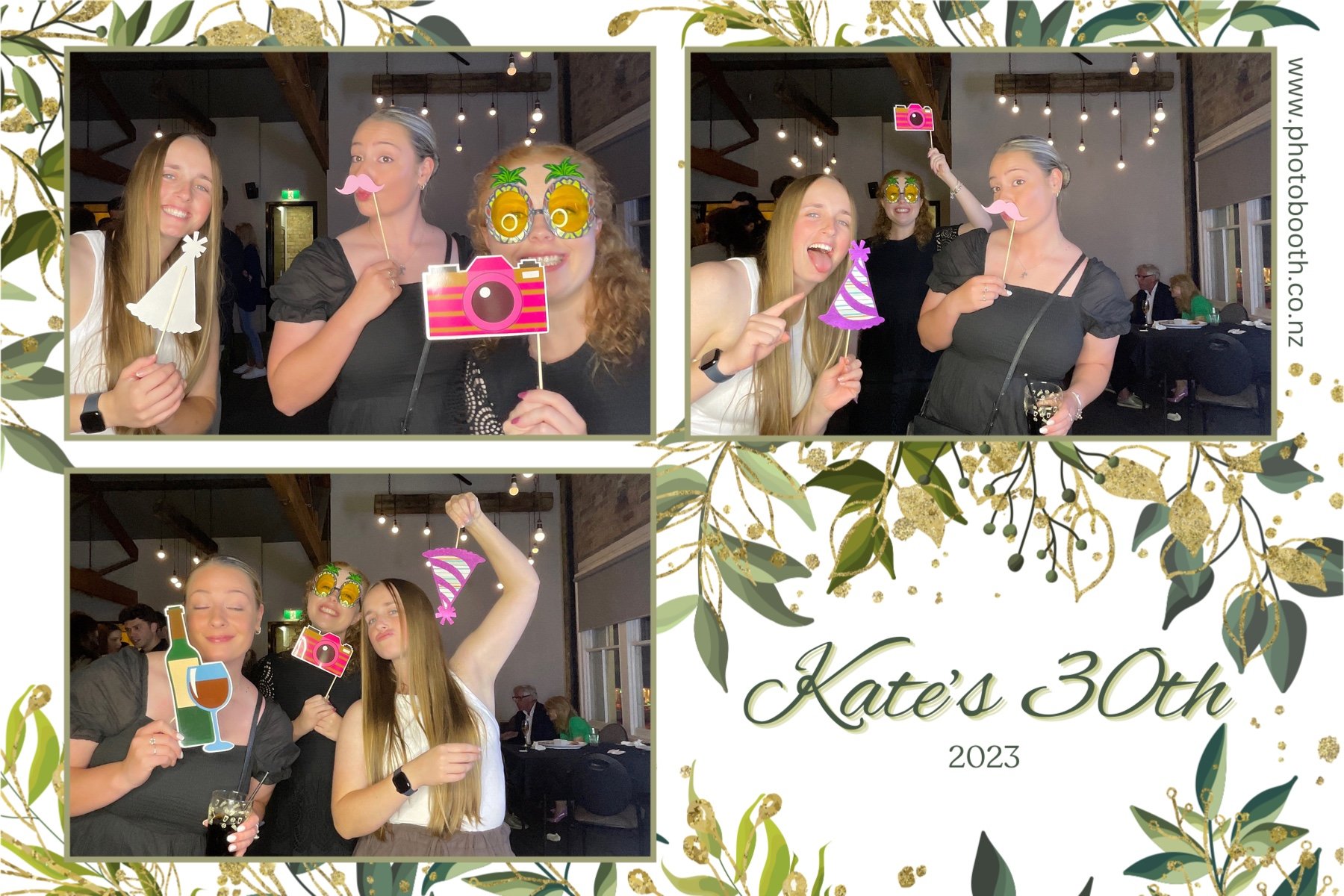 Kate's 30th | View more photos from the event at gallery.photobooth.co.nz/u/SelfieCentral/Kates-30th