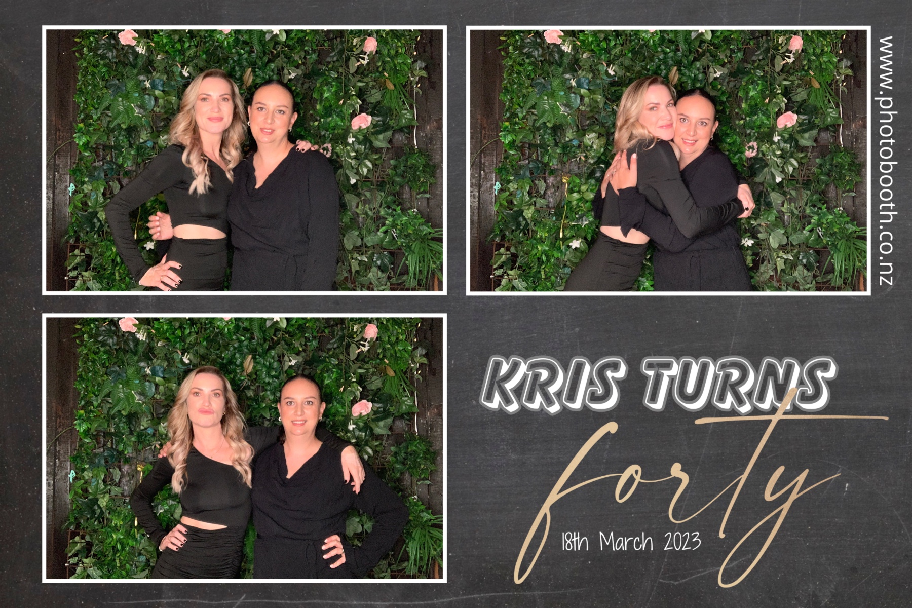 Kris's 40th | View more photos from the event at gallery.photobooth.co.nz/u/SelfieCentral/Kriss-40th