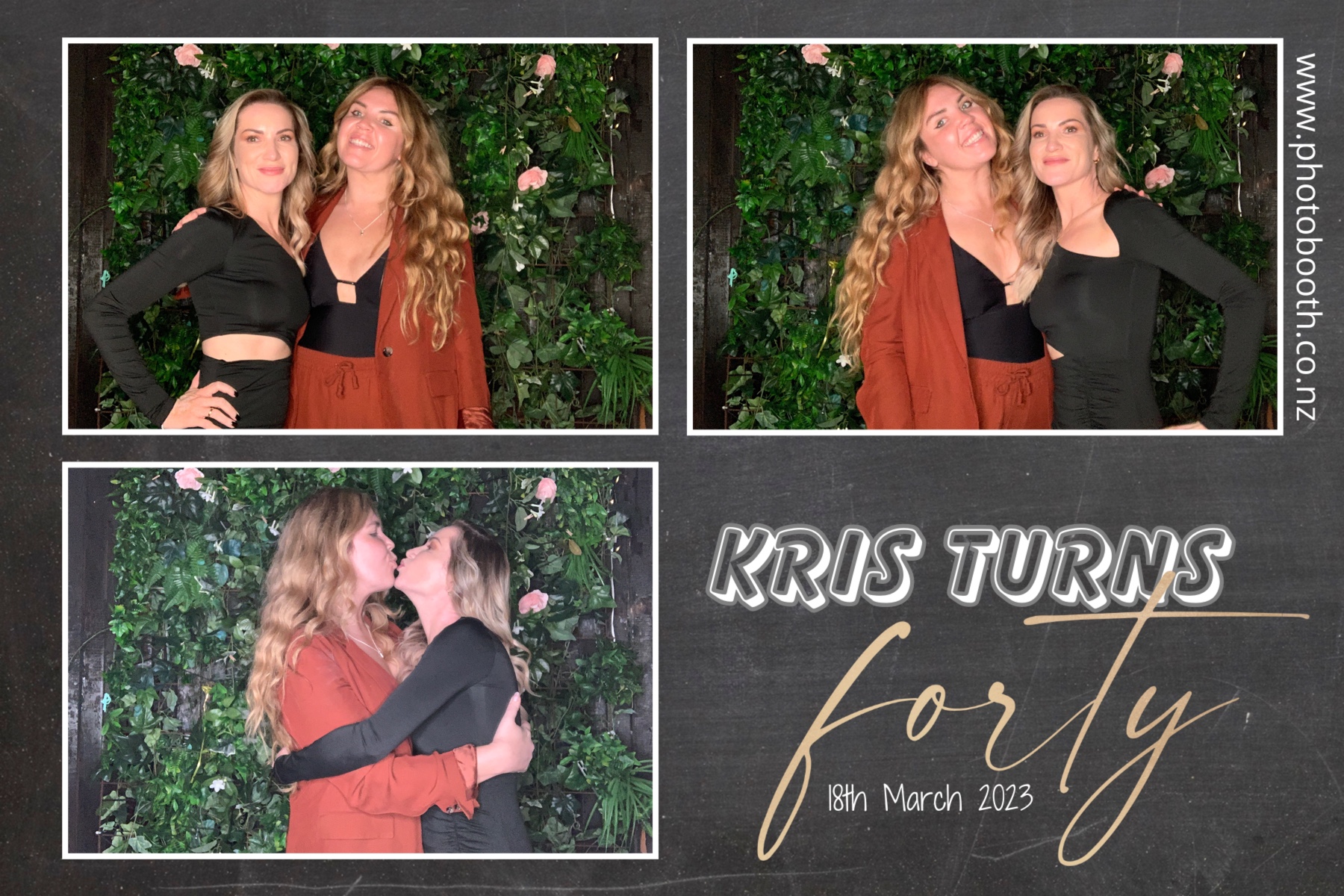 Kris's 40th | View more photos from the event at gallery.photobooth.co.nz/u/SelfieCentral/Kriss-40th