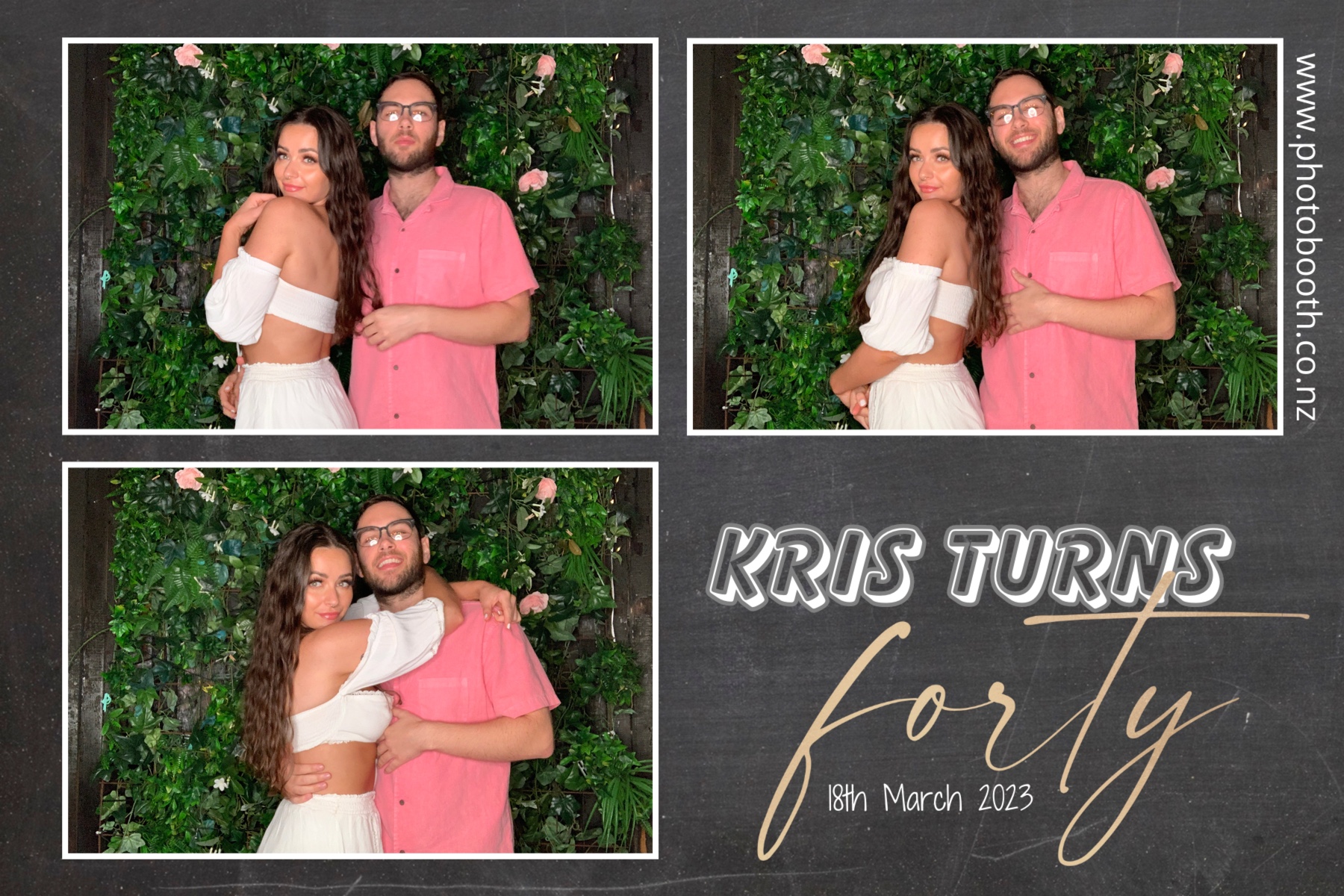 Kris's 40th | View more photos from the event at gallery.photobooth.co.nz/u/SelfieCentral/Kriss-40th