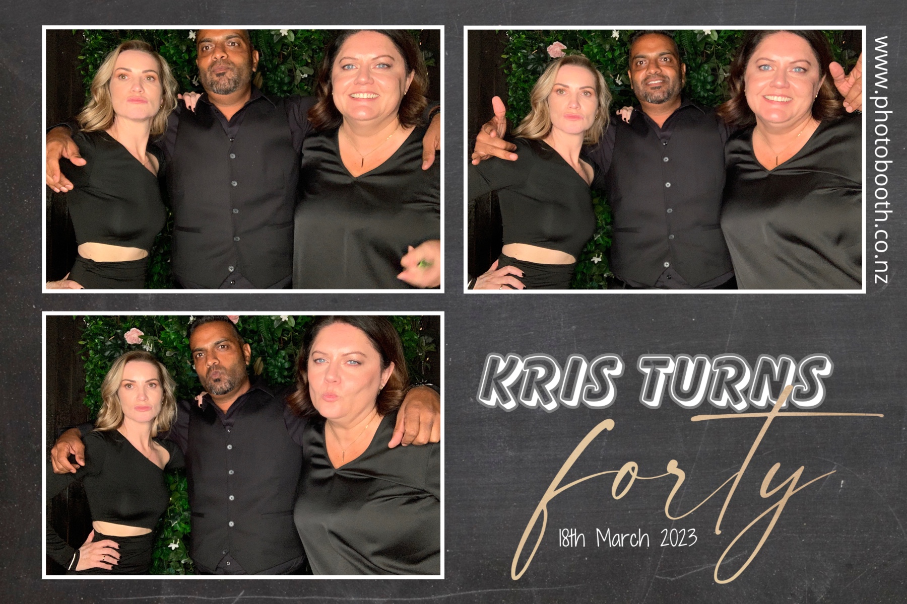 Kris's 40th | View more photos from the event at gallery.photobooth.co.nz/u/SelfieCentral/Kriss-40th