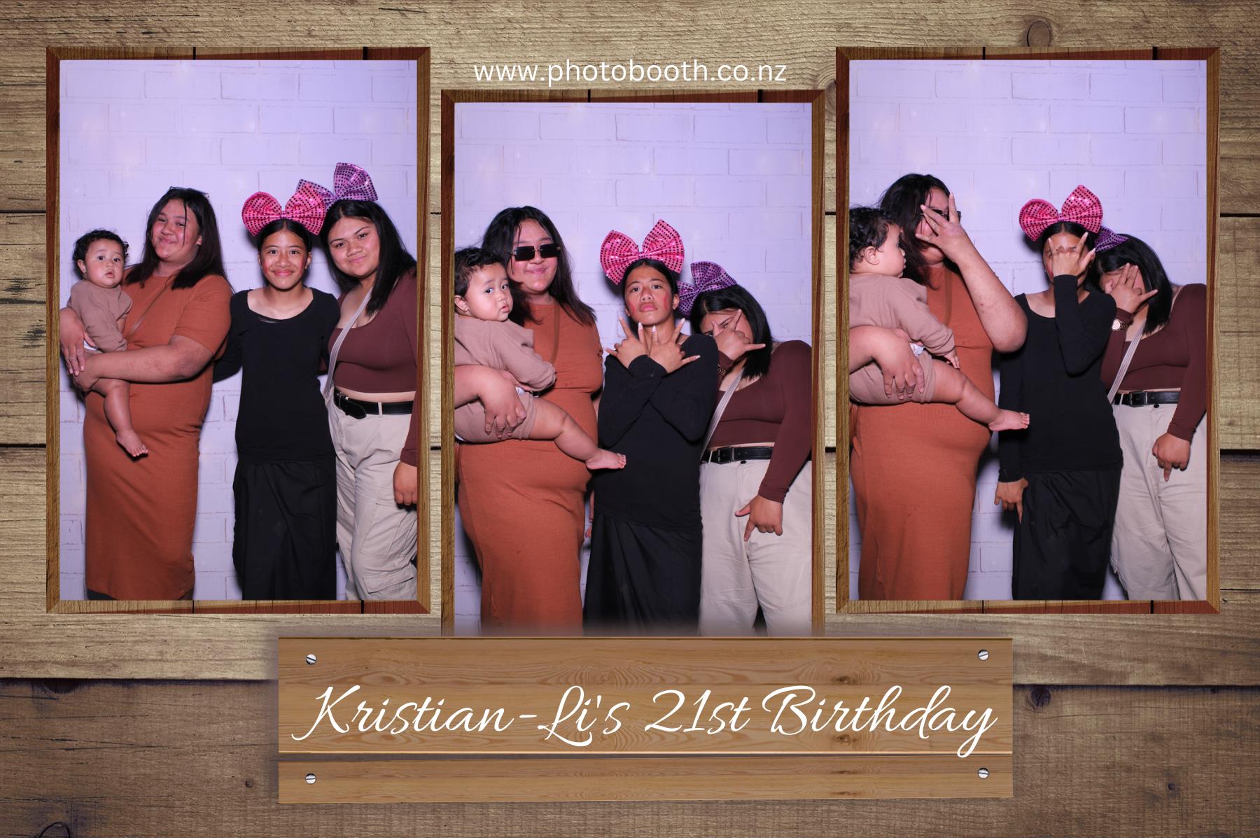 Kristian-Li's 21st | View more photos from the event at gallery.photobooth.co.nz/u/SelfieCentral/Kristian-Lis-21st