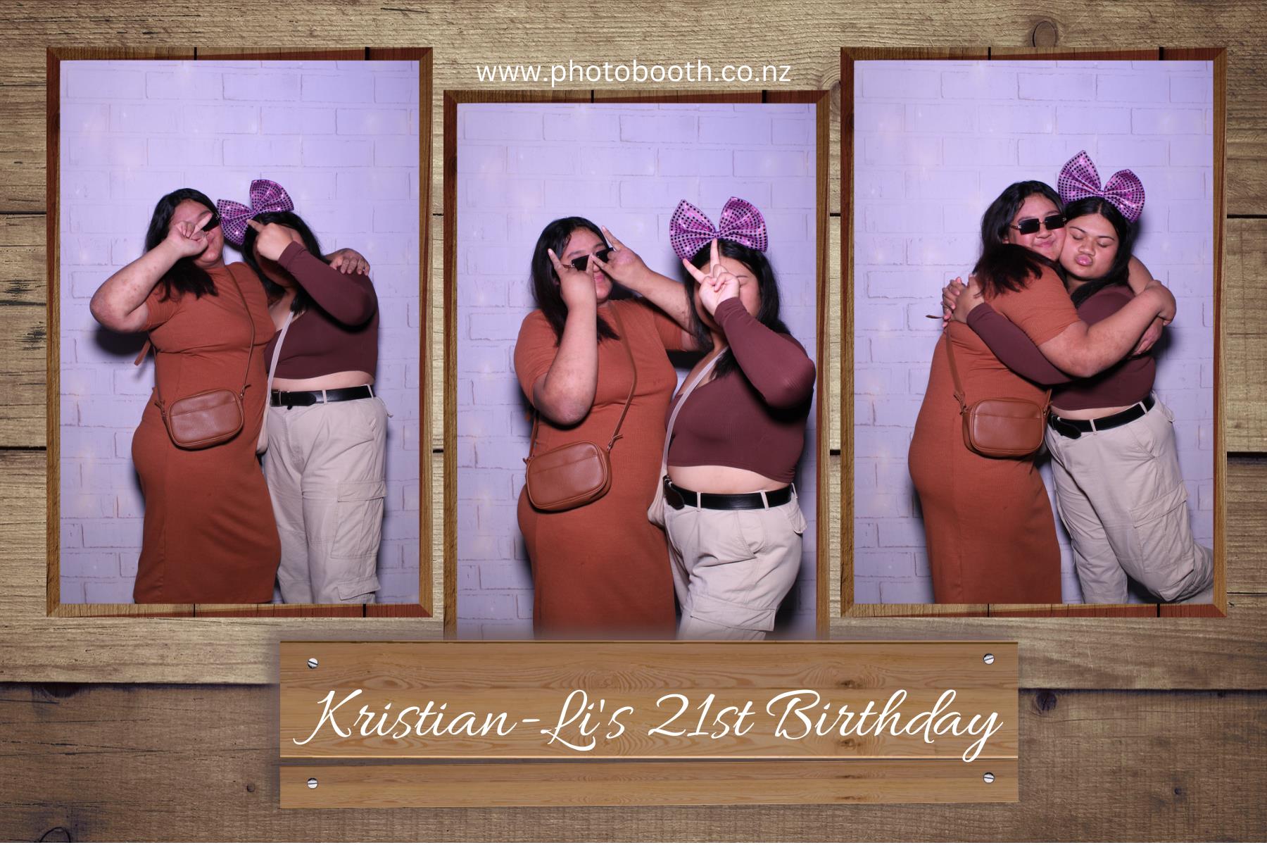Kristian-Li's 21st | View more photos from the event at gallery.photobooth.co.nz/u/SelfieCentral/Kristian-Lis-21st