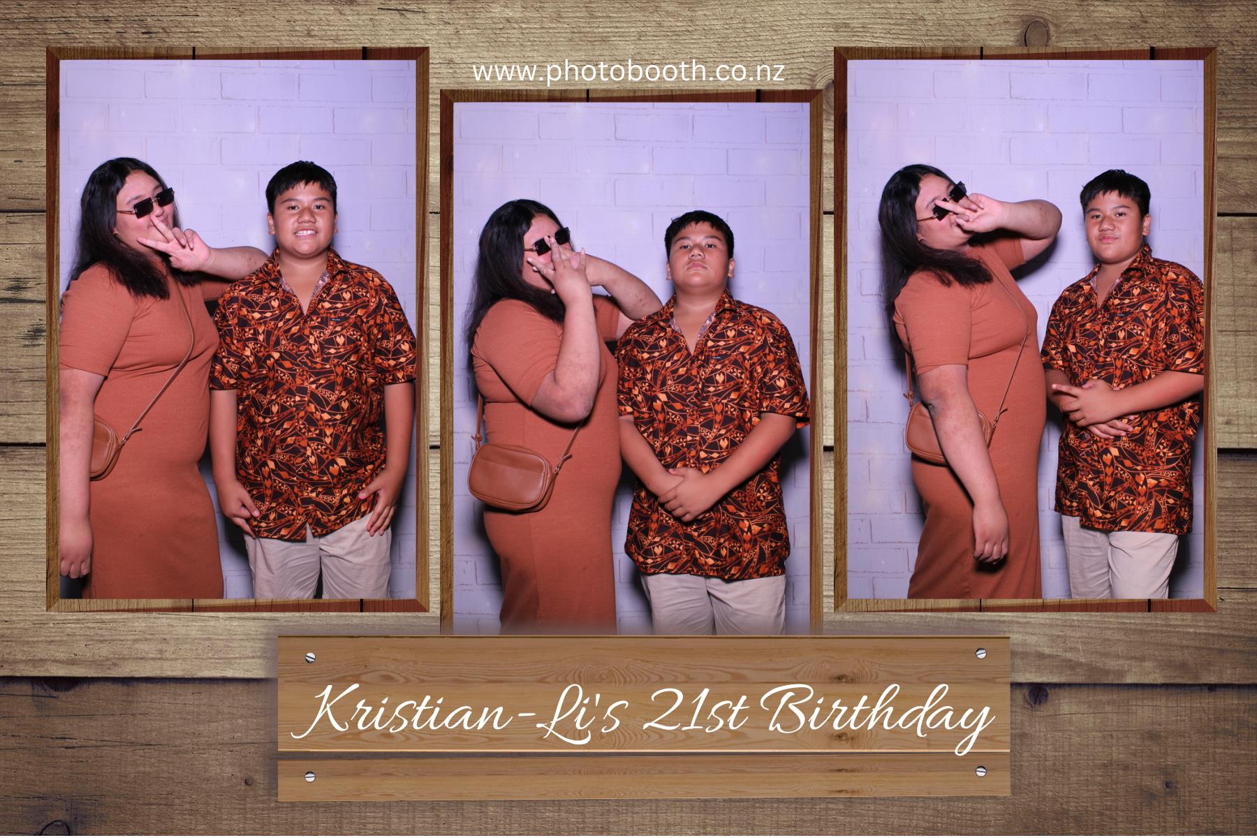 Kristian-Li's 21st | View more photos from the event at gallery.photobooth.co.nz/u/SelfieCentral/Kristian-Lis-21st