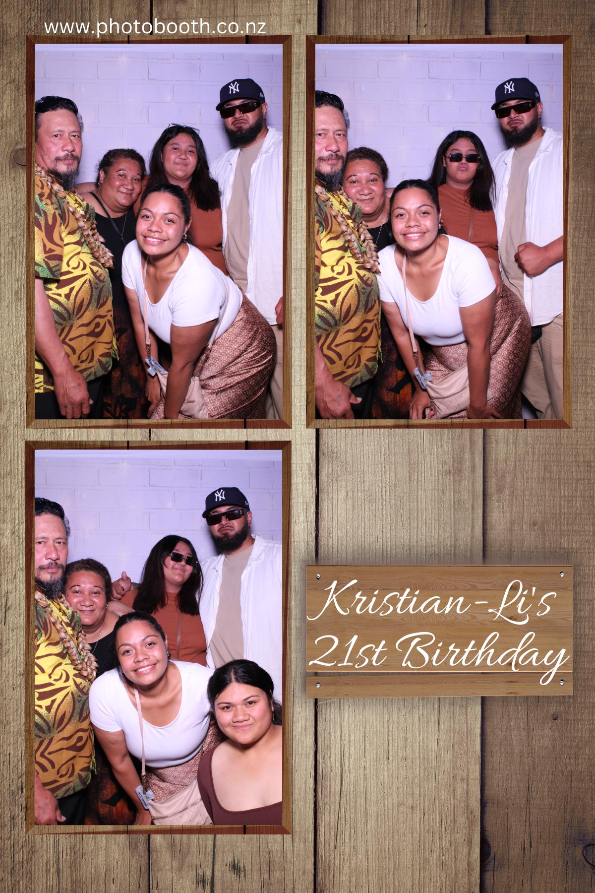 Kristian-Li's 21st | View more photos from the event at gallery.photobooth.co.nz/u/SelfieCentral/Kristian-Lis-21st