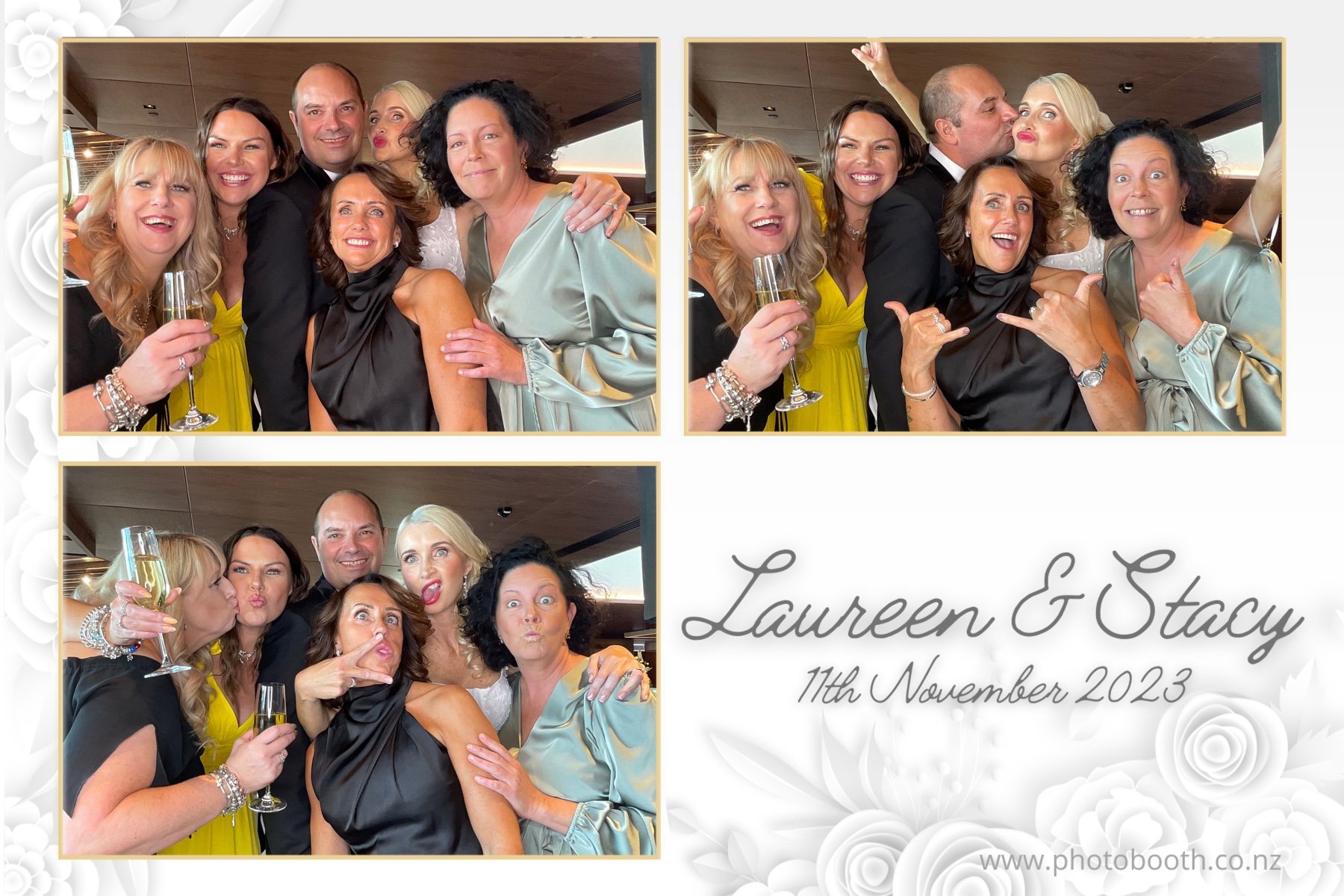 Laureen & Stacy's Wedding | View more photos from the event at gallery.photobooth.co.nz/u/SelfieCentral/Laureen-Stacys-Wedding