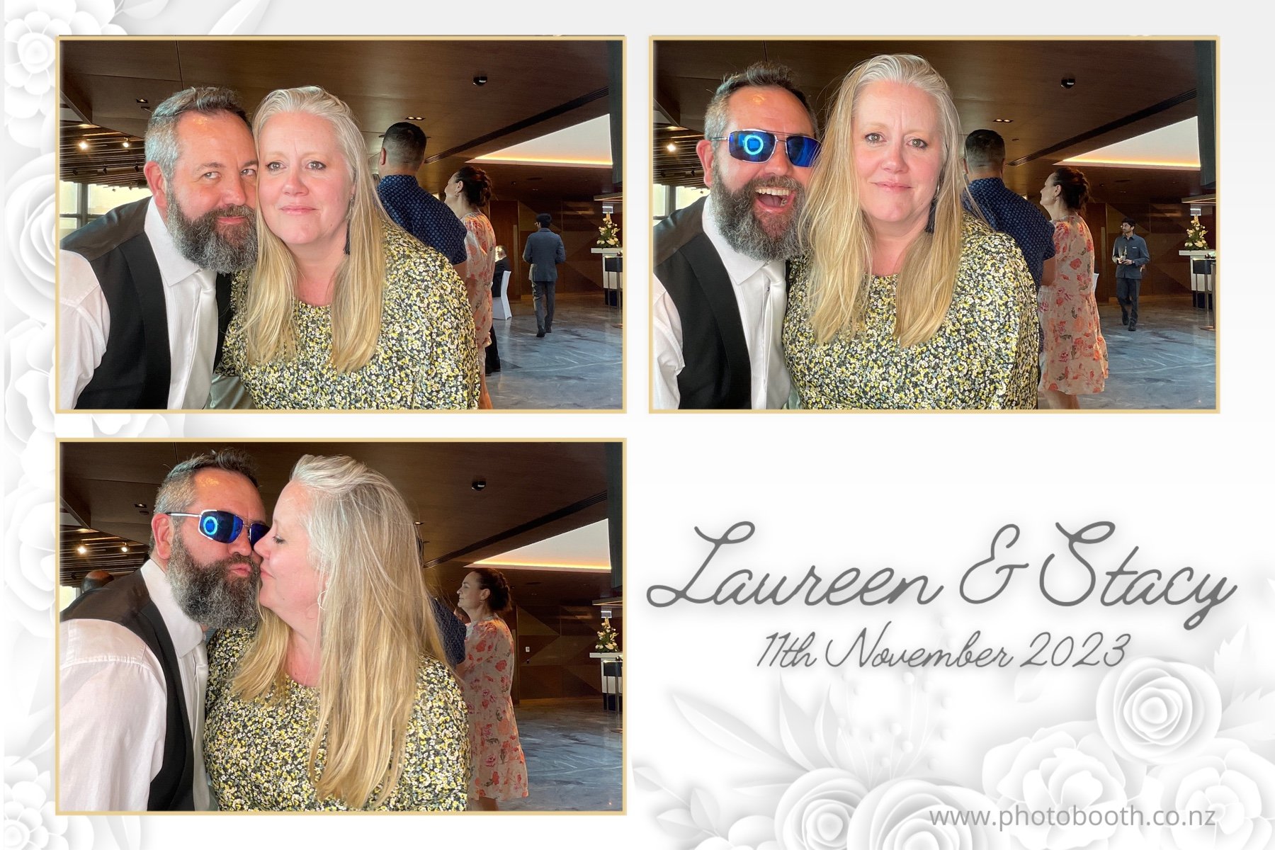 Laureen & Stacy's Wedding | View more photos from the event at gallery.photobooth.co.nz/u/SelfieCentral/Laureen-Stacys-Wedding