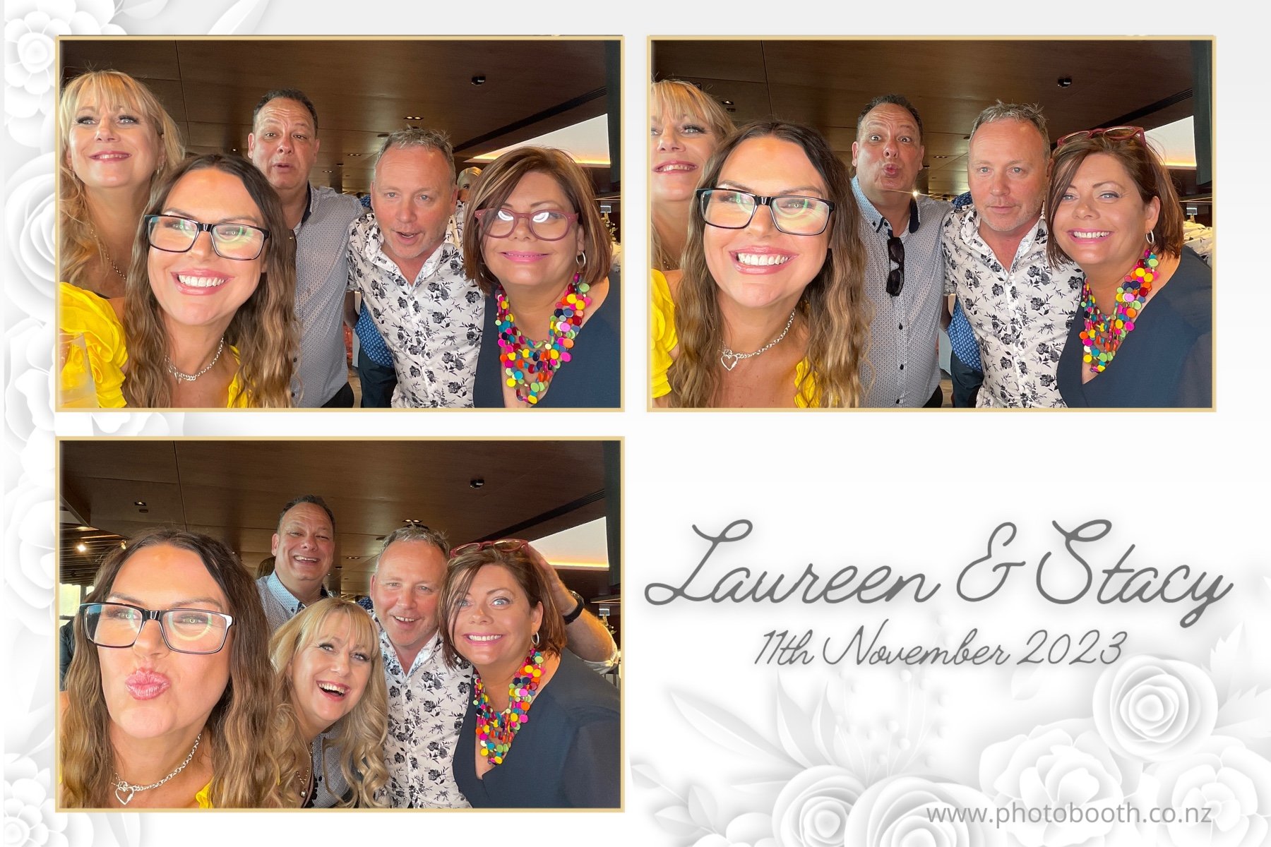 Laureen & Stacy's Wedding | View more photos from the event at gallery.photobooth.co.nz/u/SelfieCentral/Laureen-Stacys-Wedding
