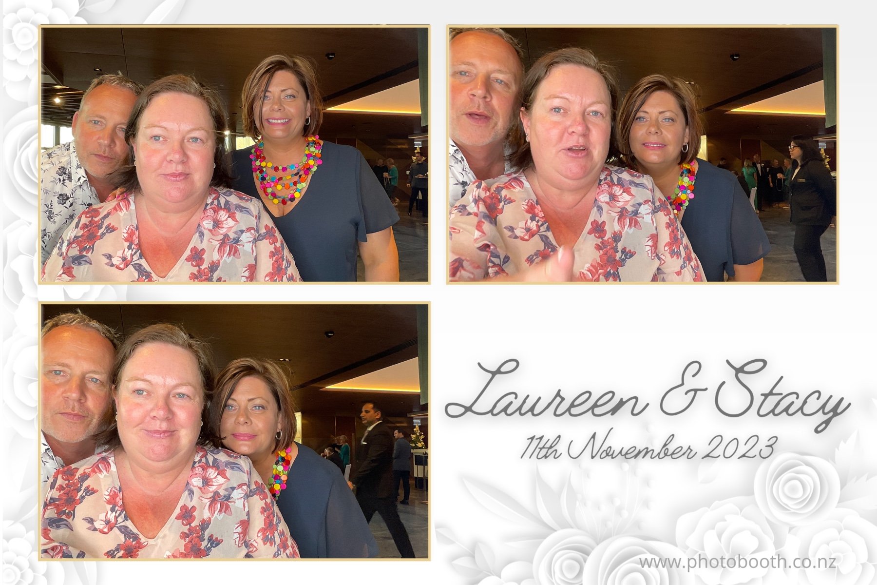 Laureen & Stacy's Wedding | View more photos from the event at gallery.photobooth.co.nz/u/SelfieCentral/Laureen-Stacys-Wedding