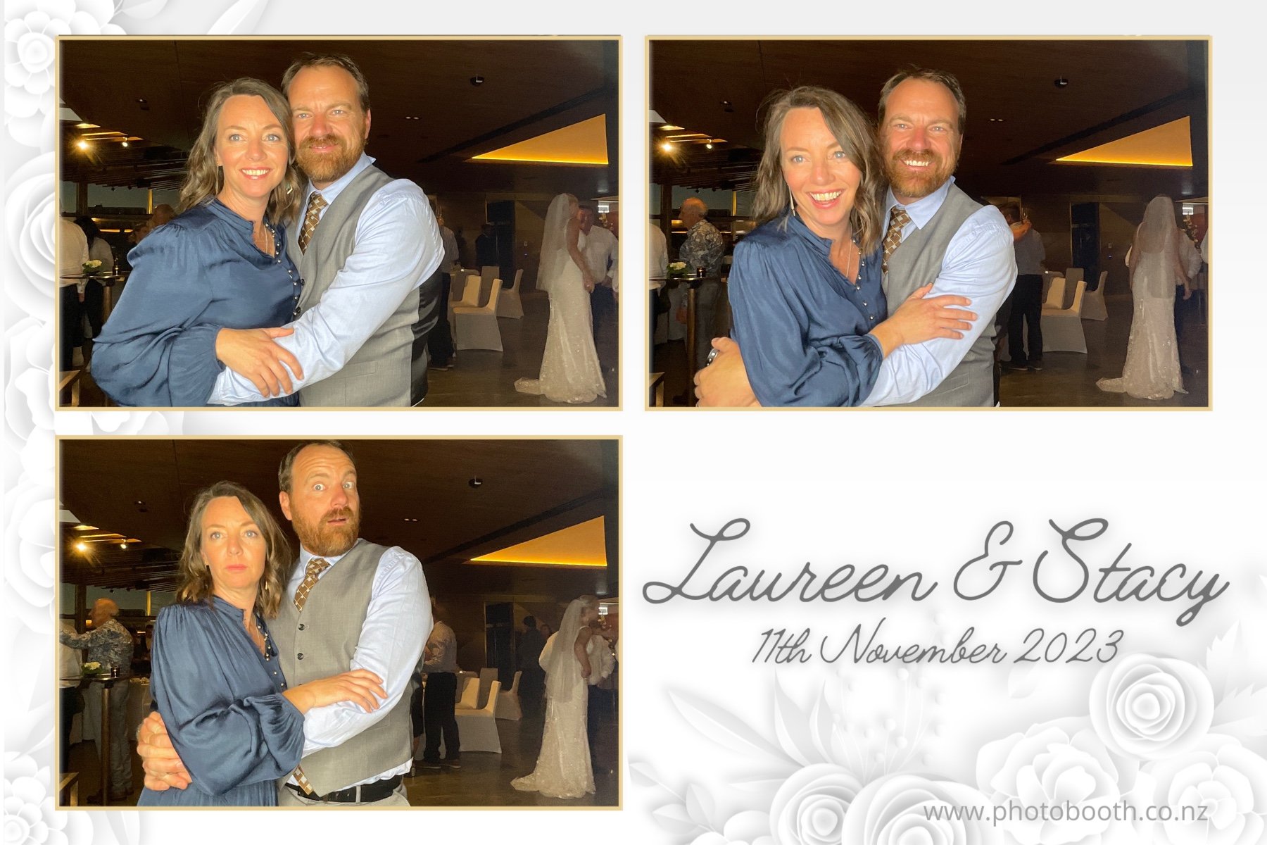 Laureen & Stacy's Wedding | View more photos from the event at gallery.photobooth.co.nz/u/SelfieCentral/Laureen-Stacys-Wedding