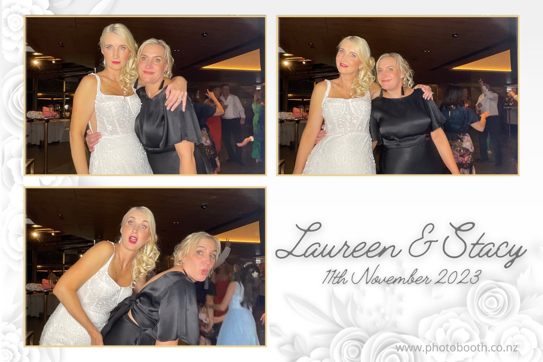 Laureen & Stacy's Wedding | View more photos from the event at gallery.photobooth.co.nz/u/SelfieCentral/Laureen-Stacys-Wedding