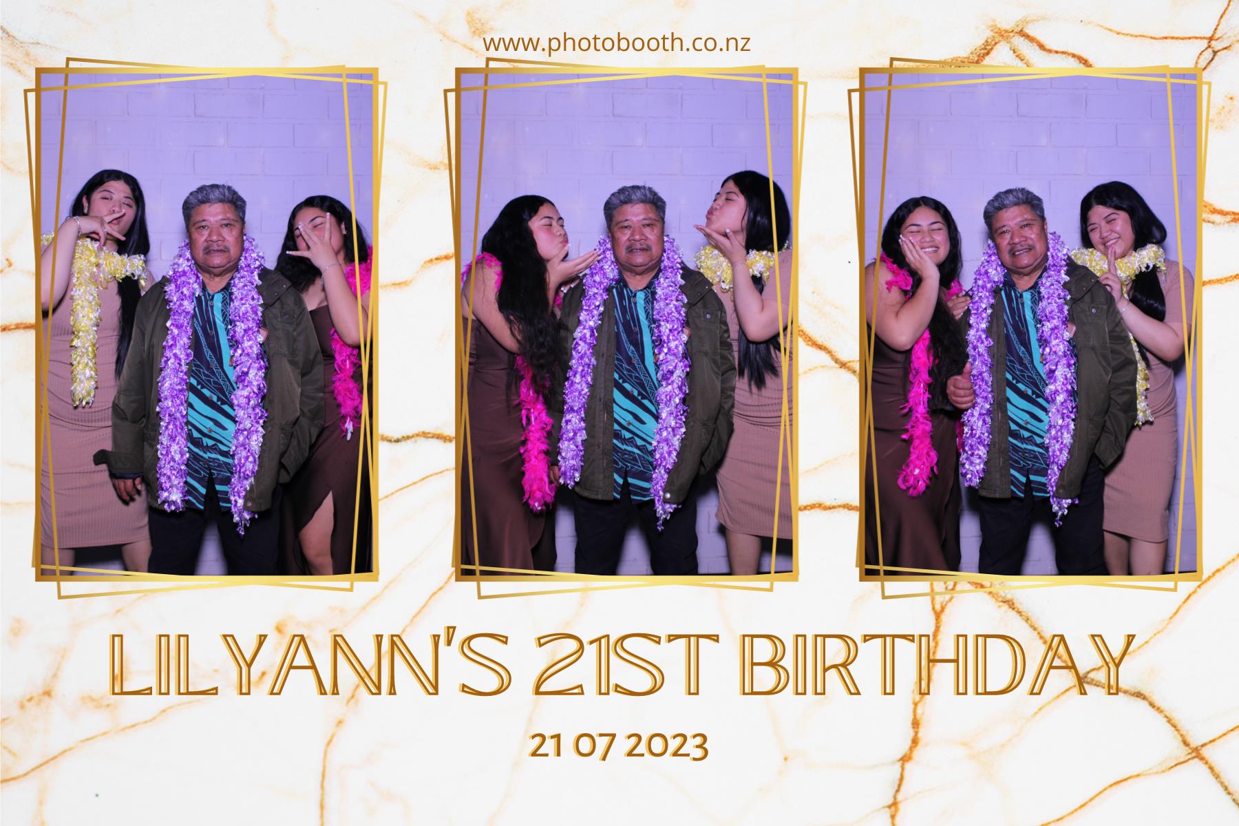 Lilyann's 21st | View more photos from the event at gallery.photobooth.co.nz/u/SelfieCentral/Lilyanns-21st