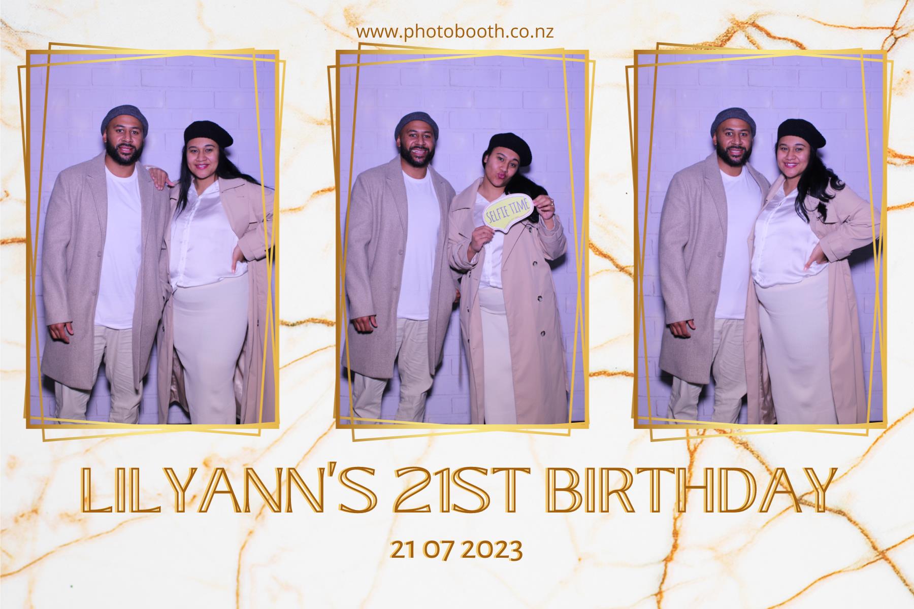 Lilyann's 21st | View more photos from the event at gallery.photobooth.co.nz/u/SelfieCentral/Lilyanns-21st