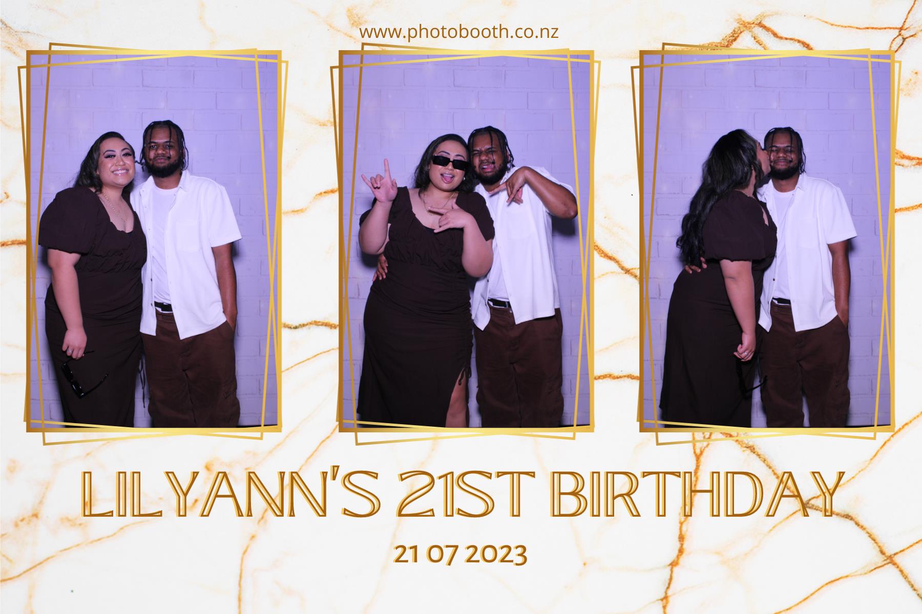 Lilyann's 21st | View more photos from the event at gallery.photobooth.co.nz/u/SelfieCentral/Lilyanns-21st