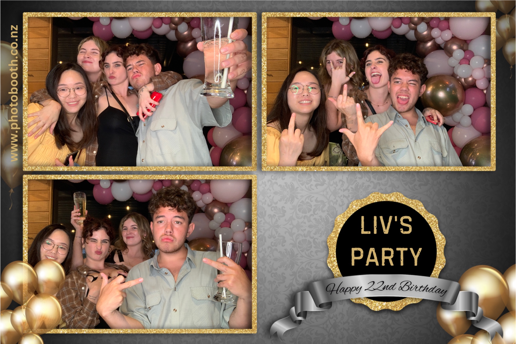 Liv's 22nd Birthday | View more photos from the event at gallery.photobooth.co.nz/u/SelfieCentral/Livs-22nd-Birthday