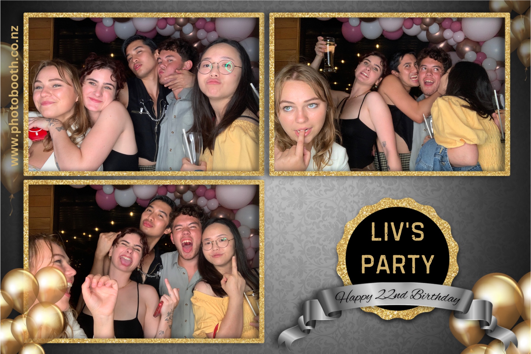 Liv's 22nd Birthday | View more photos from the event at gallery.photobooth.co.nz/u/SelfieCentral/Livs-22nd-Birthday