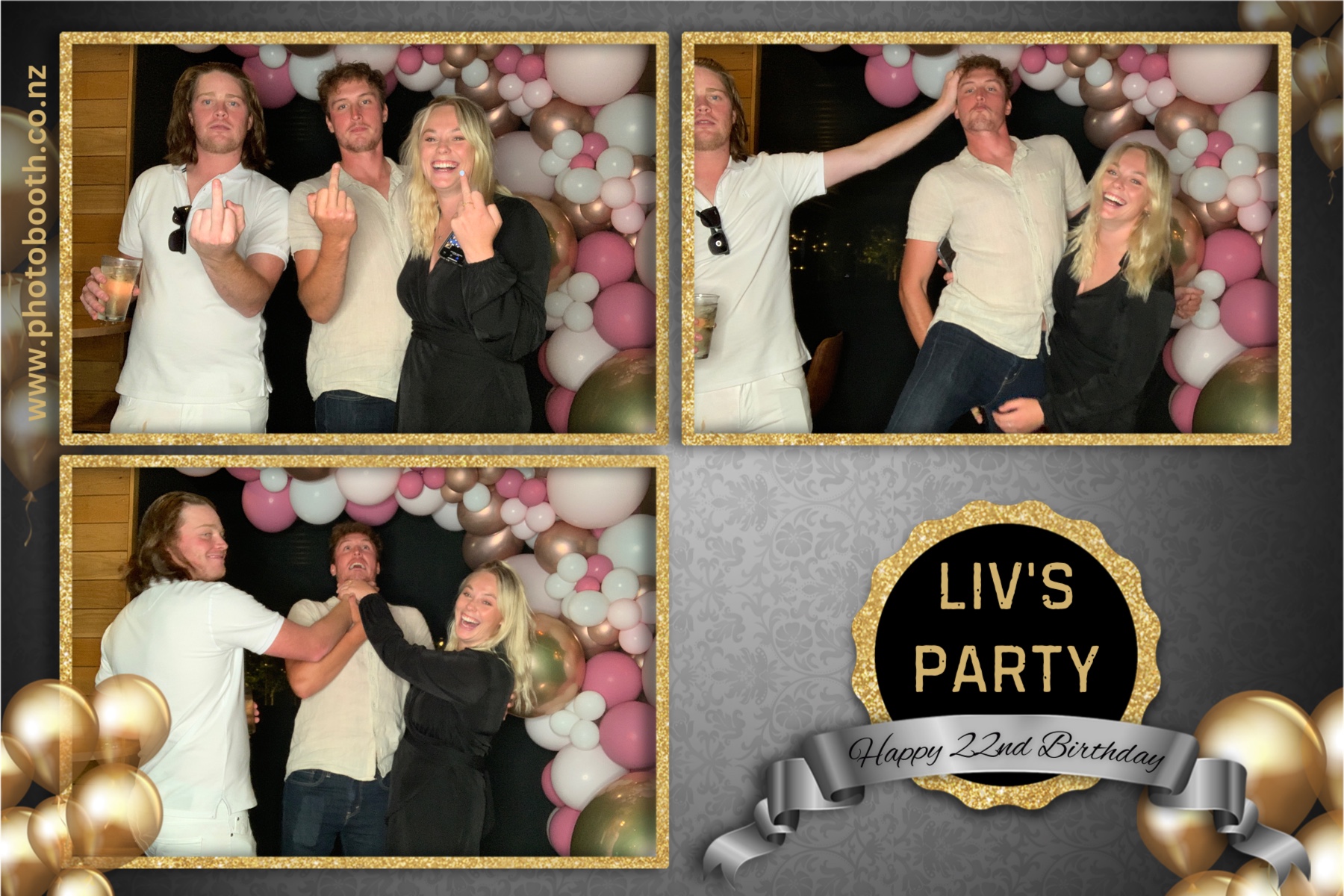 Liv's 22nd Birthday | View more photos from the event at gallery.photobooth.co.nz/u/SelfieCentral/Livs-22nd-Birthday