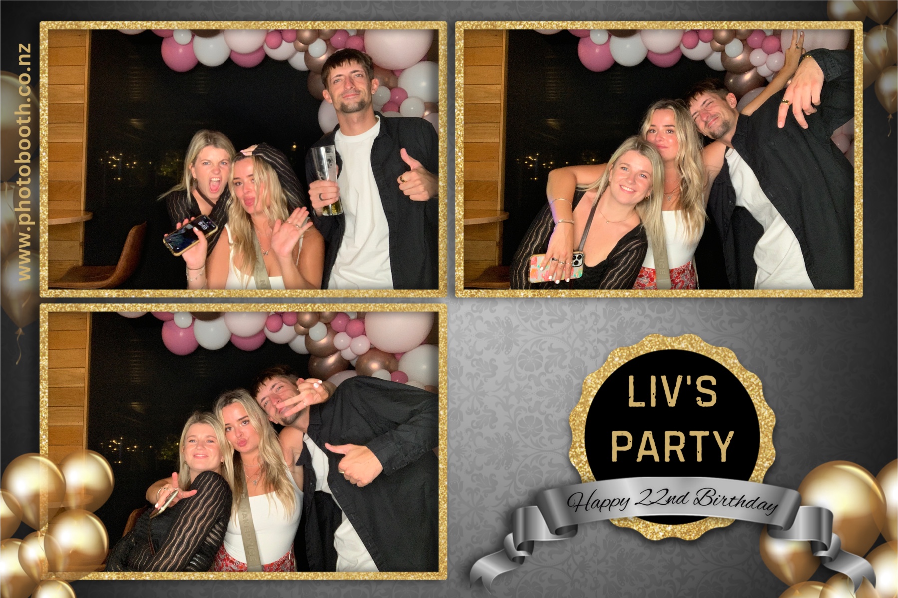Liv's 22nd Birthday | View more photos from the event at gallery.photobooth.co.nz/u/SelfieCentral/Livs-22nd-Birthday