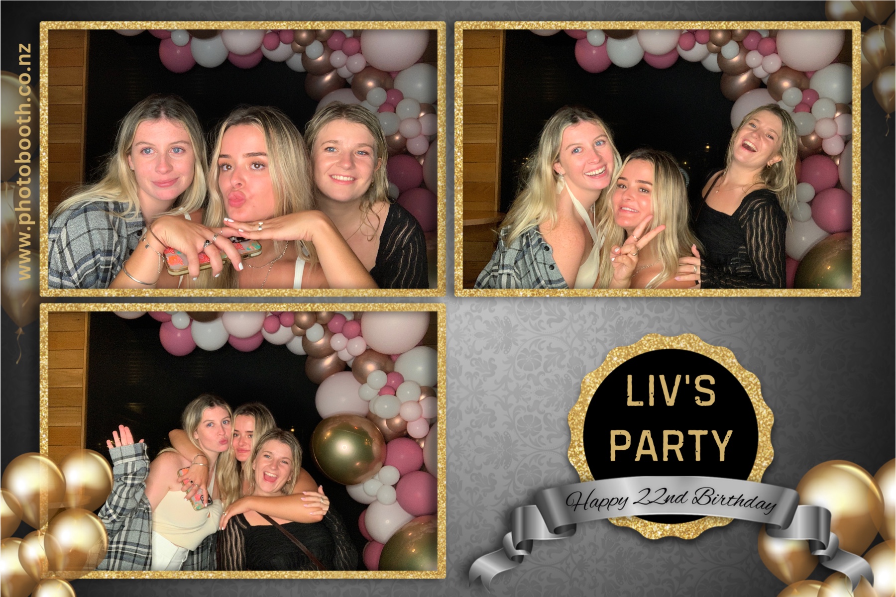 Liv's 22nd Birthday | View more photos from the event at gallery.photobooth.co.nz/u/SelfieCentral/Livs-22nd-Birthday